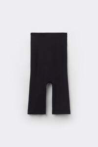 マイクロファイバー シームレス ハイウエスト シェイプアップ ショートパンツ