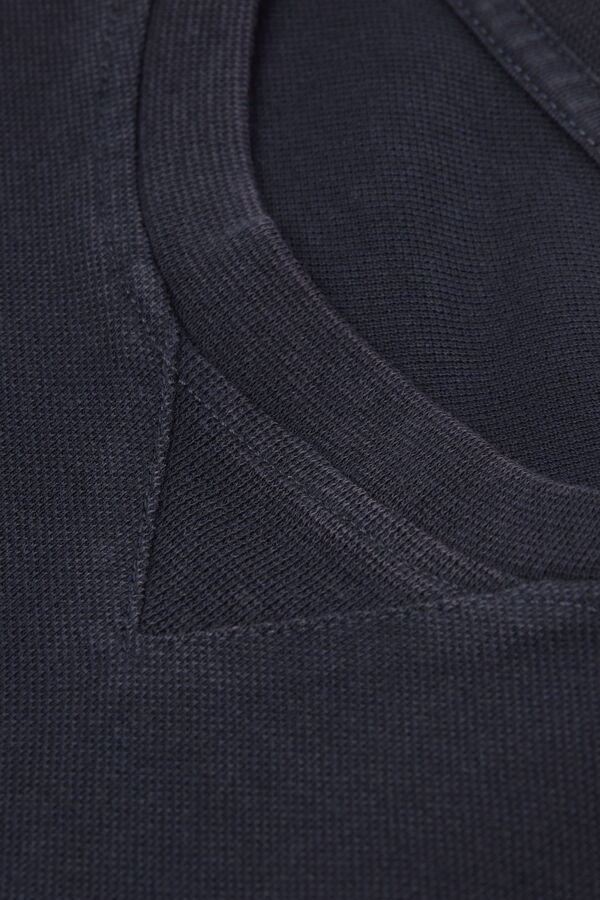 "Washed Collection" ピケ Tシャツ