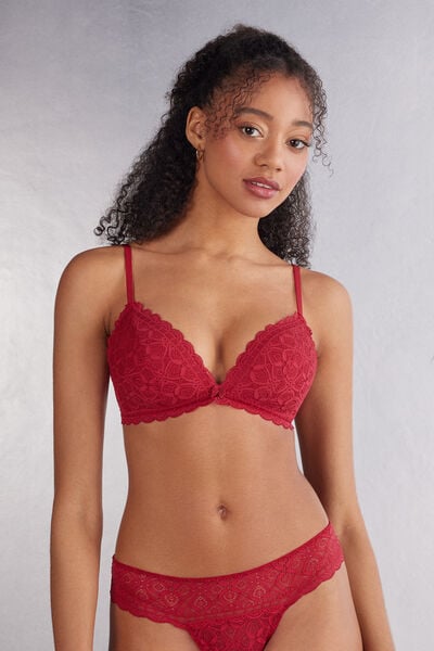 Tiziana レース トライアングルブラ