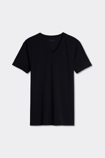 ストレッチスーペリアコットン Vネック Tシャツ