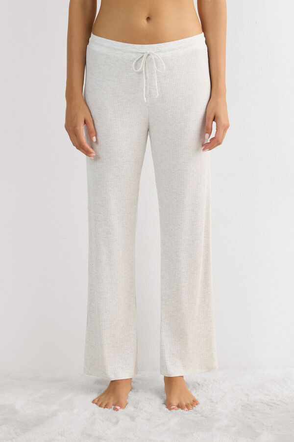 Chic Comfort モダール ロング パラッツォパンツ