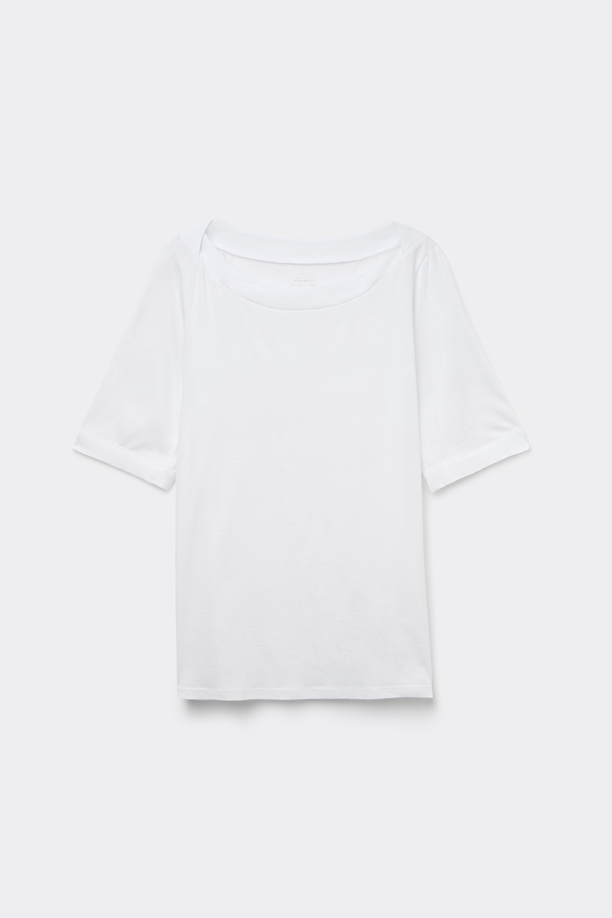 Maglia Manica Corta Scollo a Barchetta in Cotone Ultrafresh