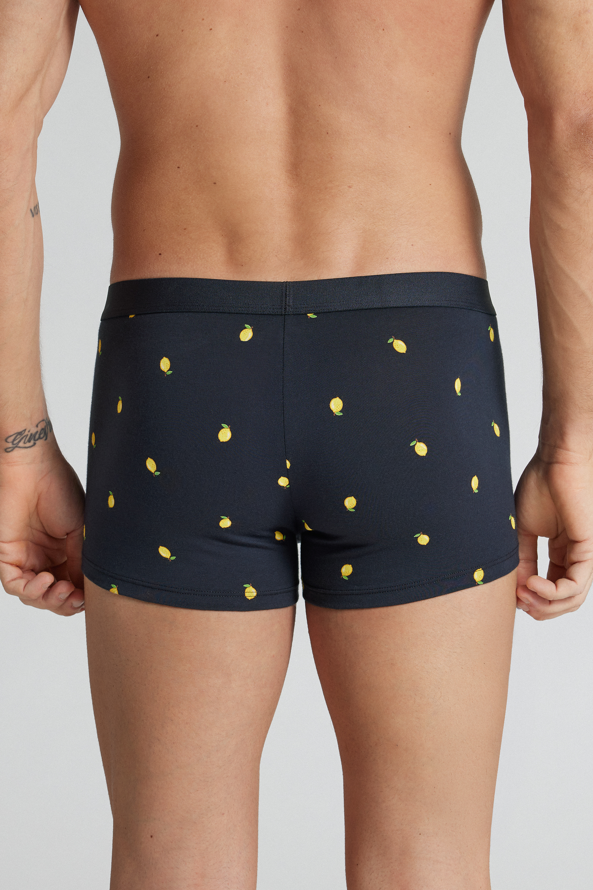 Boxer Cotone Superior Stampa Sub-Lime
