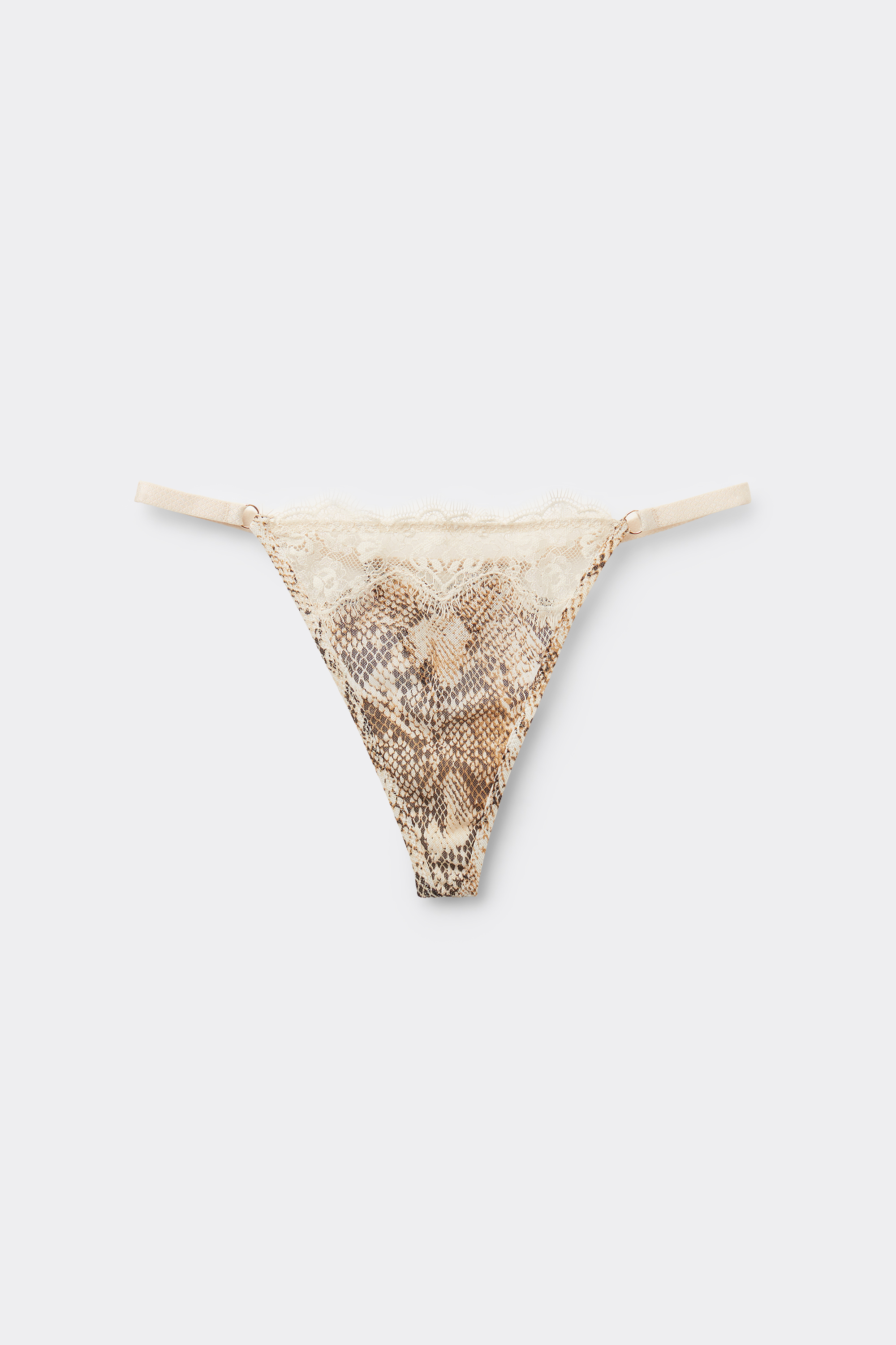 Perizoma Fianchetto Stampa Animalier Serpente Seductive Glamour