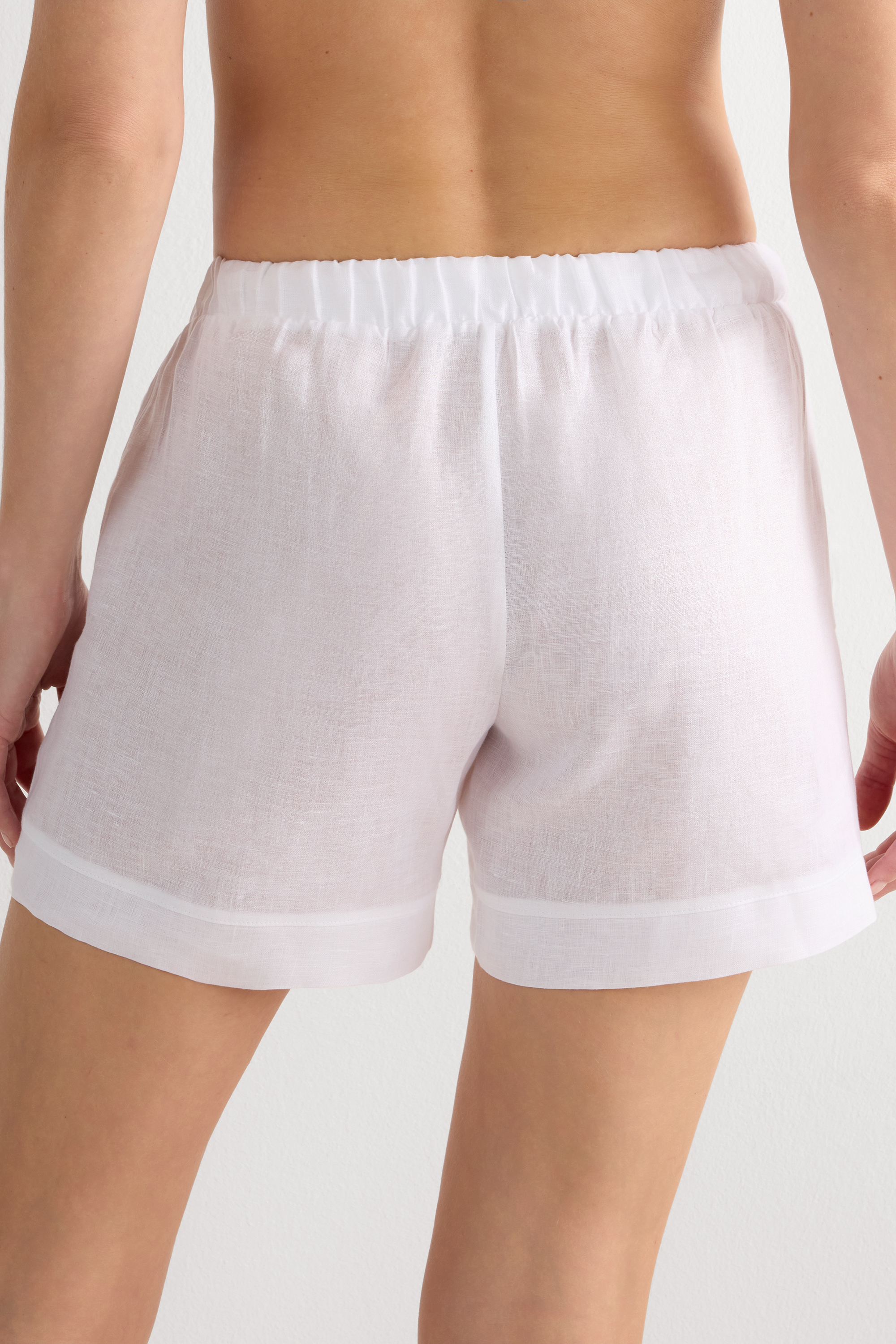 Pantaloncino in Tela di Lino The Pure Linen