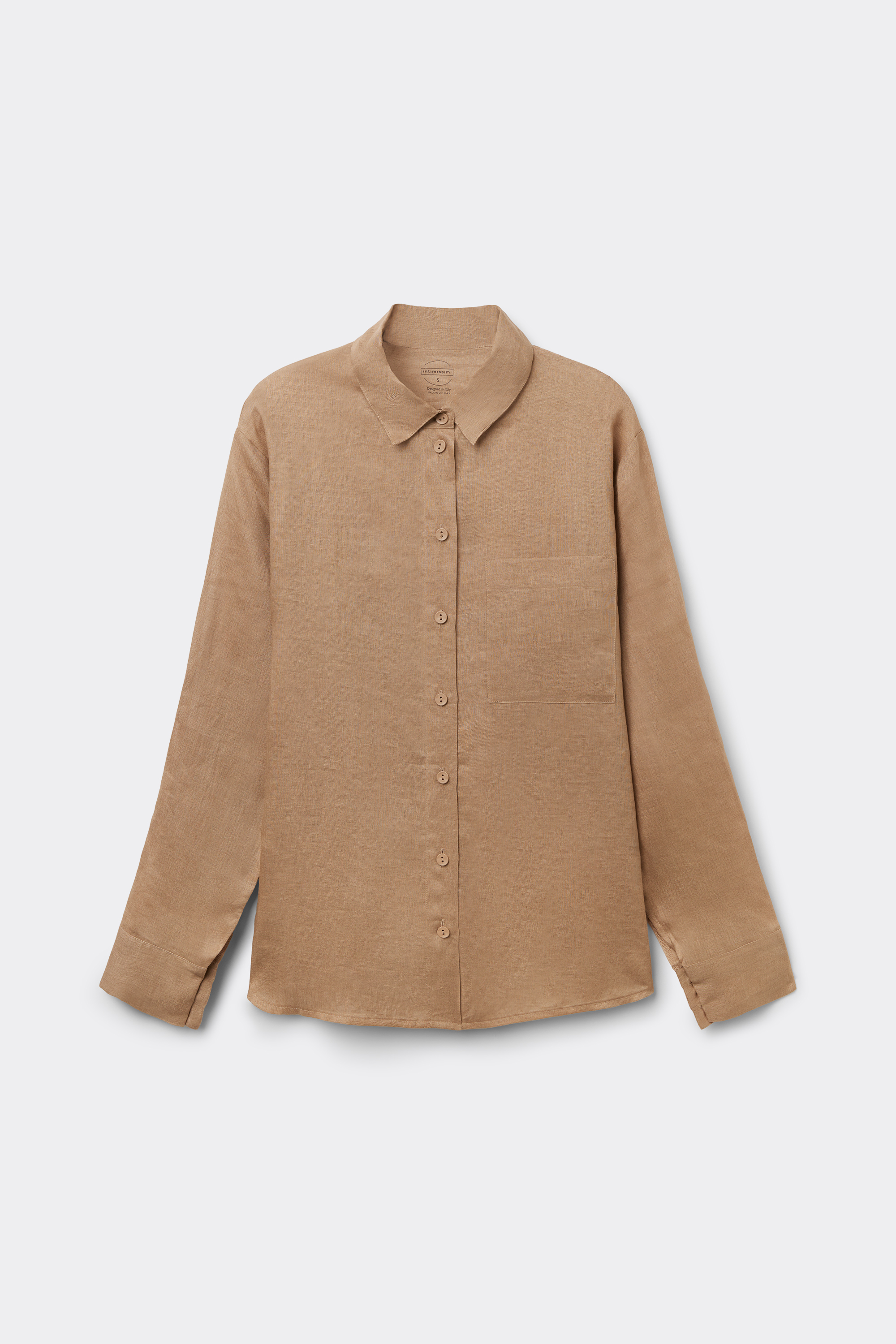 Camicia in Tela di Lino The Pure Linen