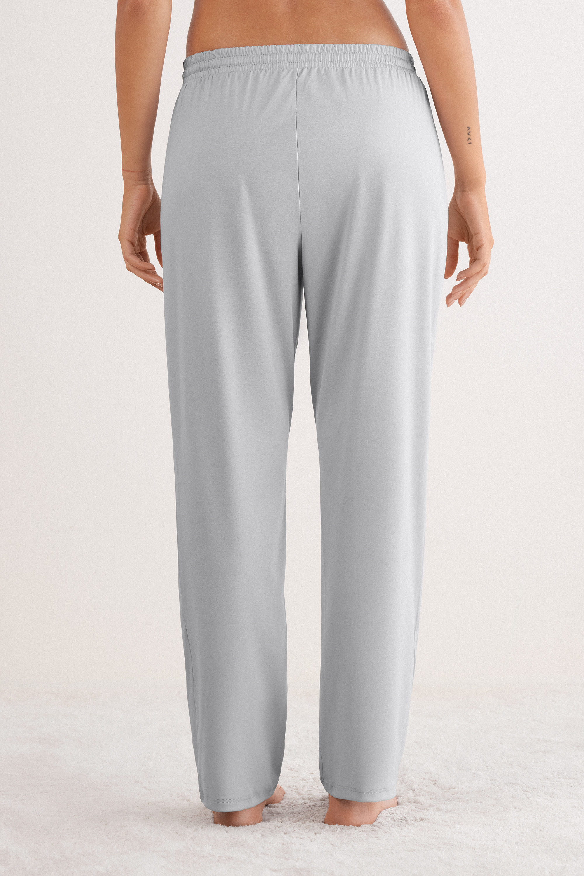 Pantaloni Lunghi in Cotone Elevated Cotton