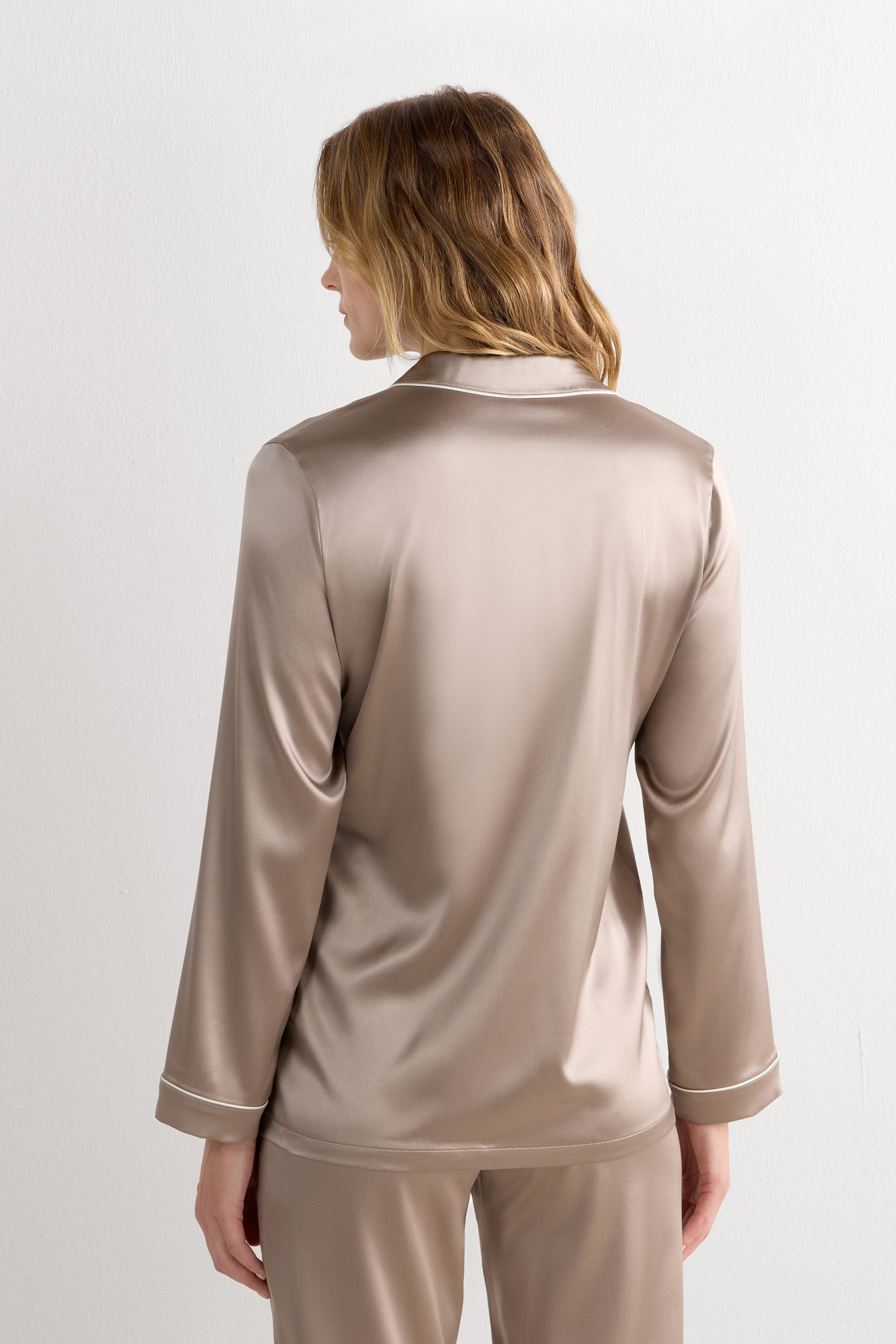 Maglia in Seta a Taglio Uomo