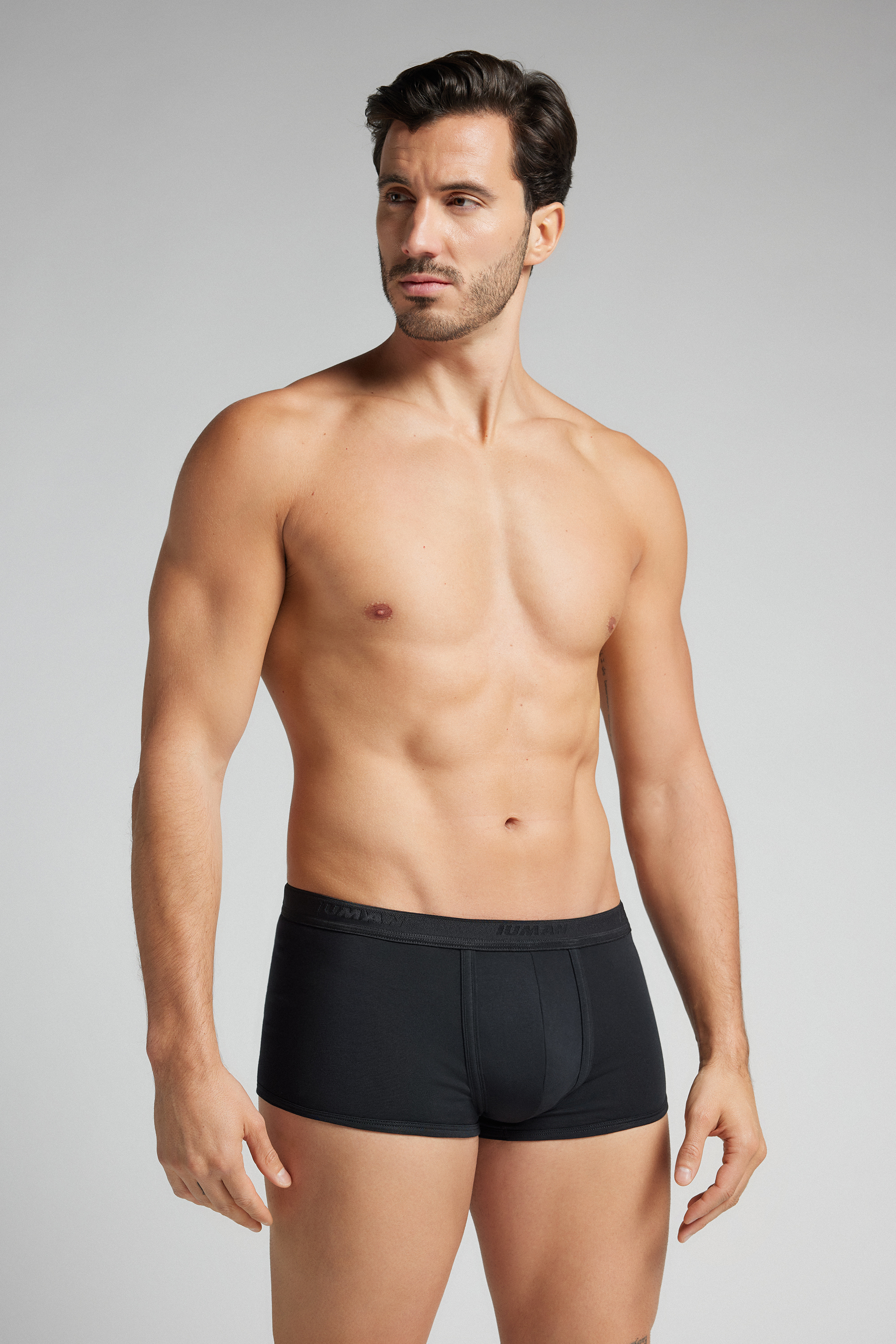 Boxer in Cotone Superior con Logo