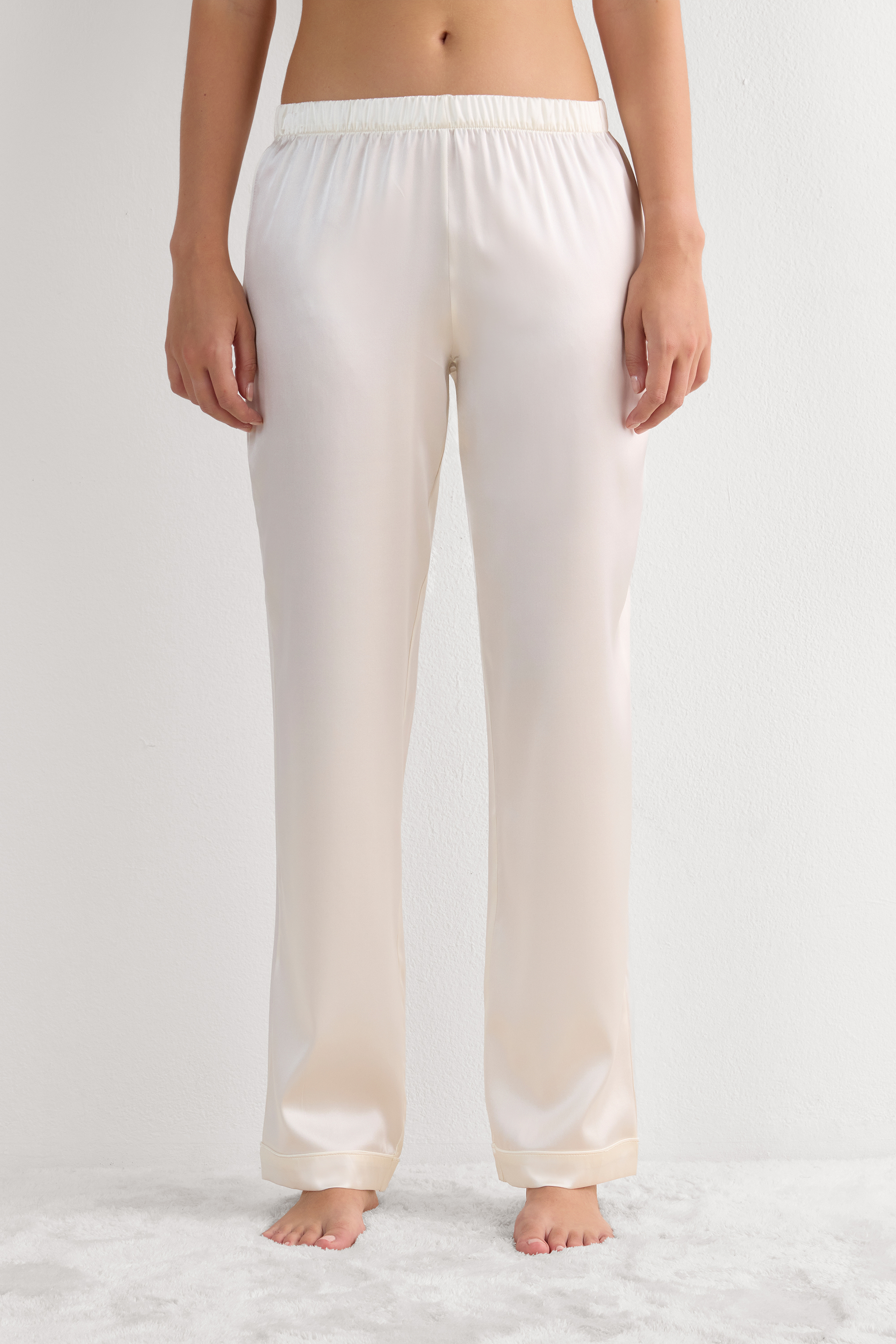 Pantalone lungo in Seta