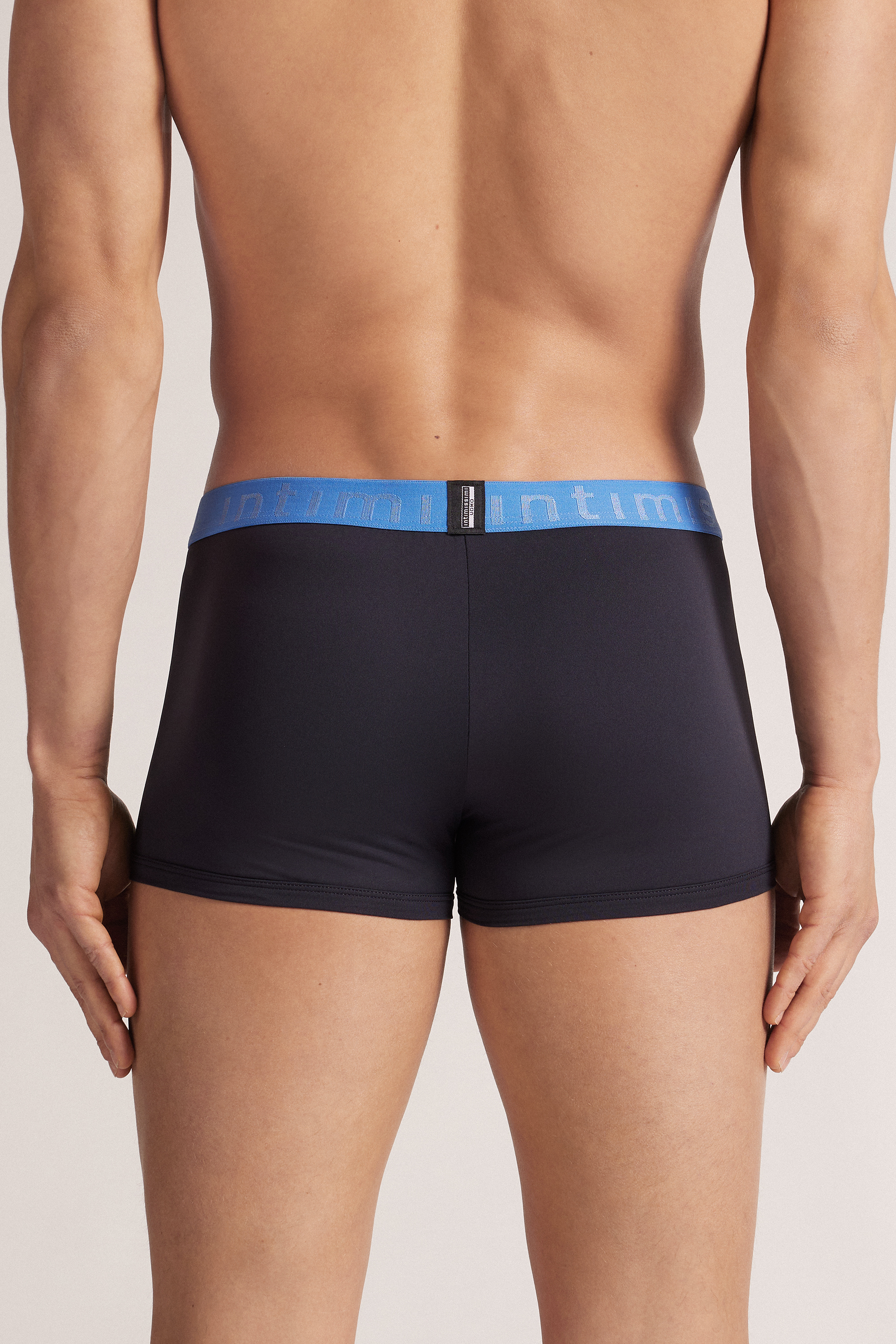 Boxer in Microfibra con Logo