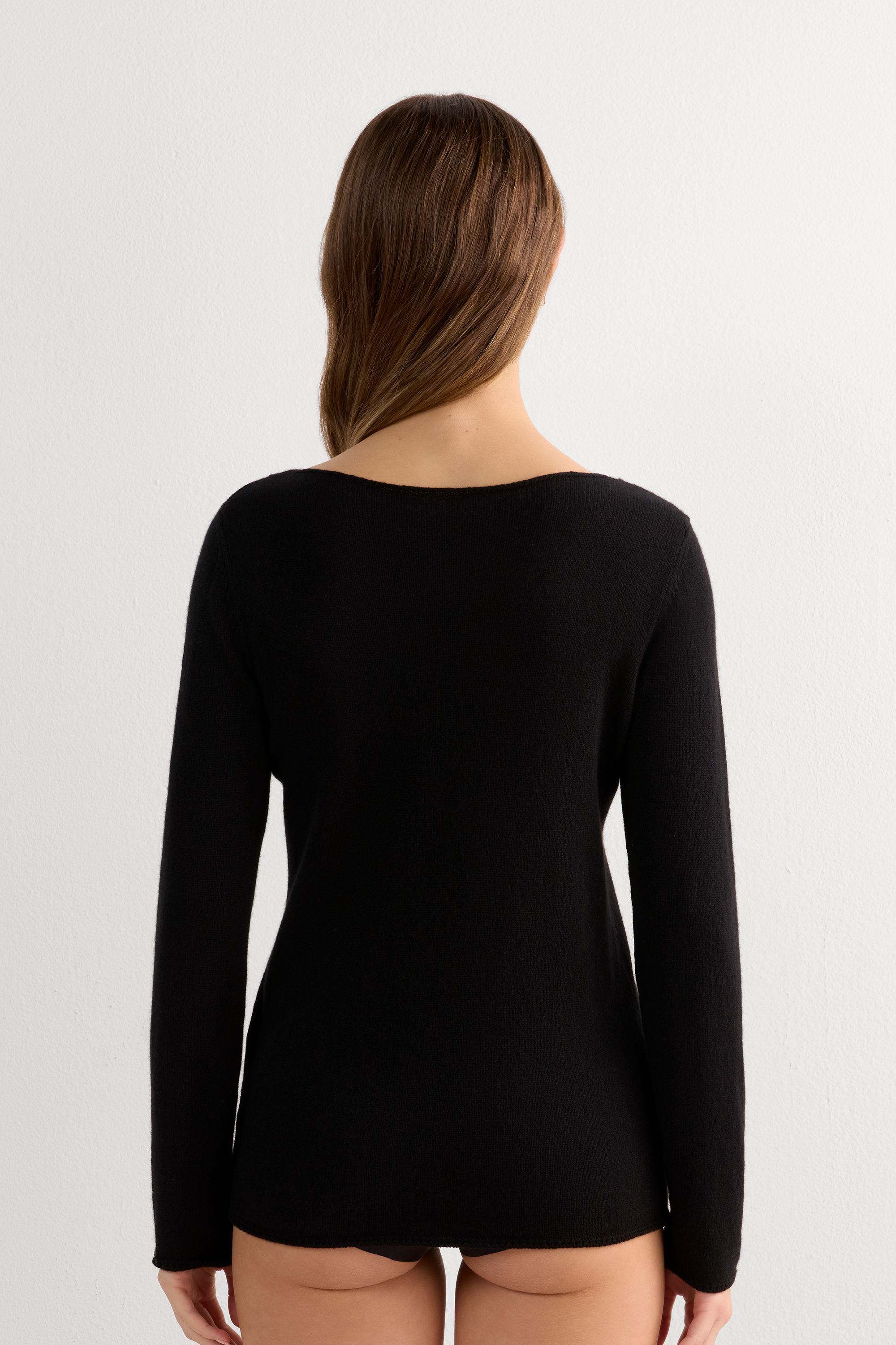 Maglia Manica Lunga 100% Cashmere