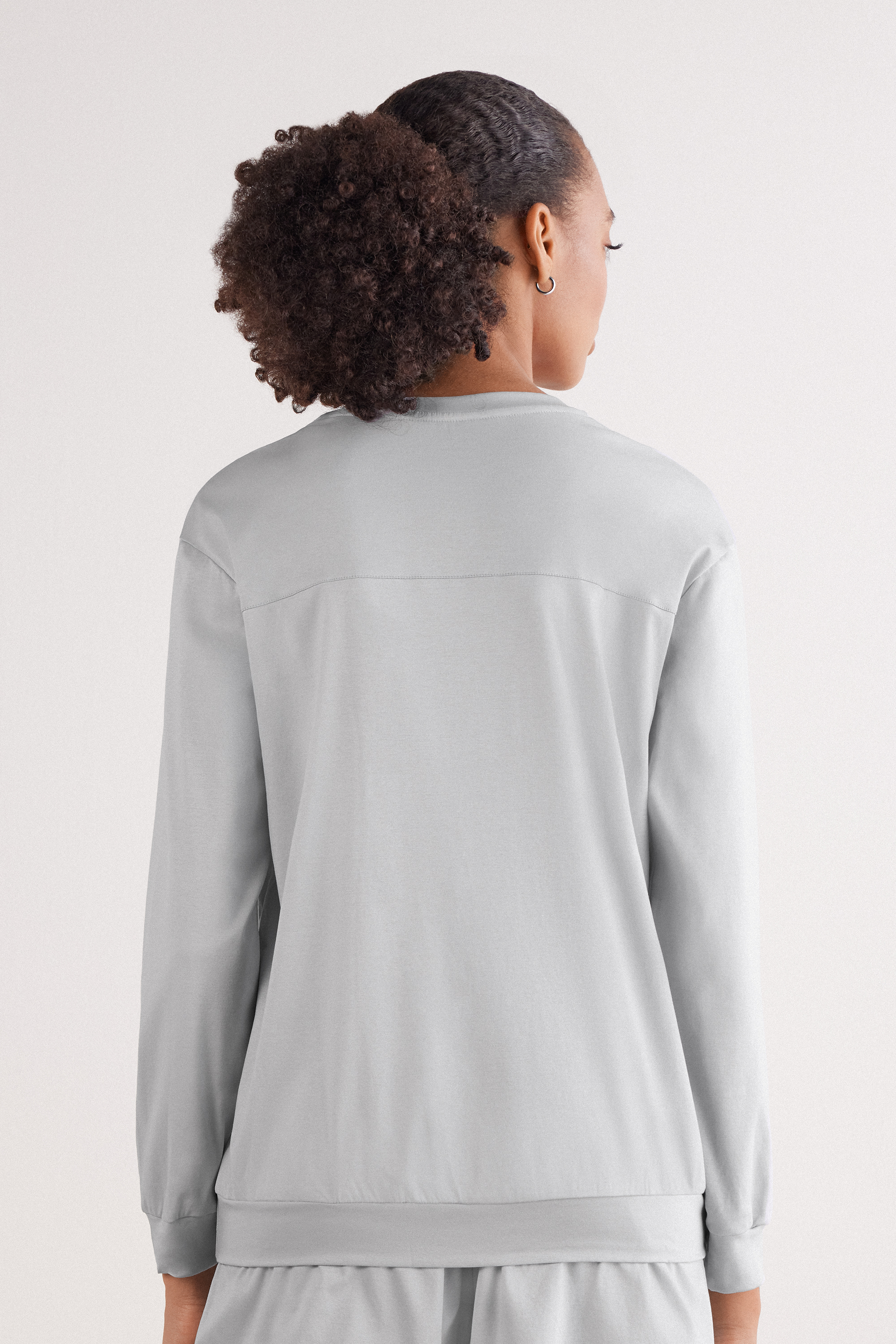 Maglia Manica Lunga in Cotone Elevated Cotton