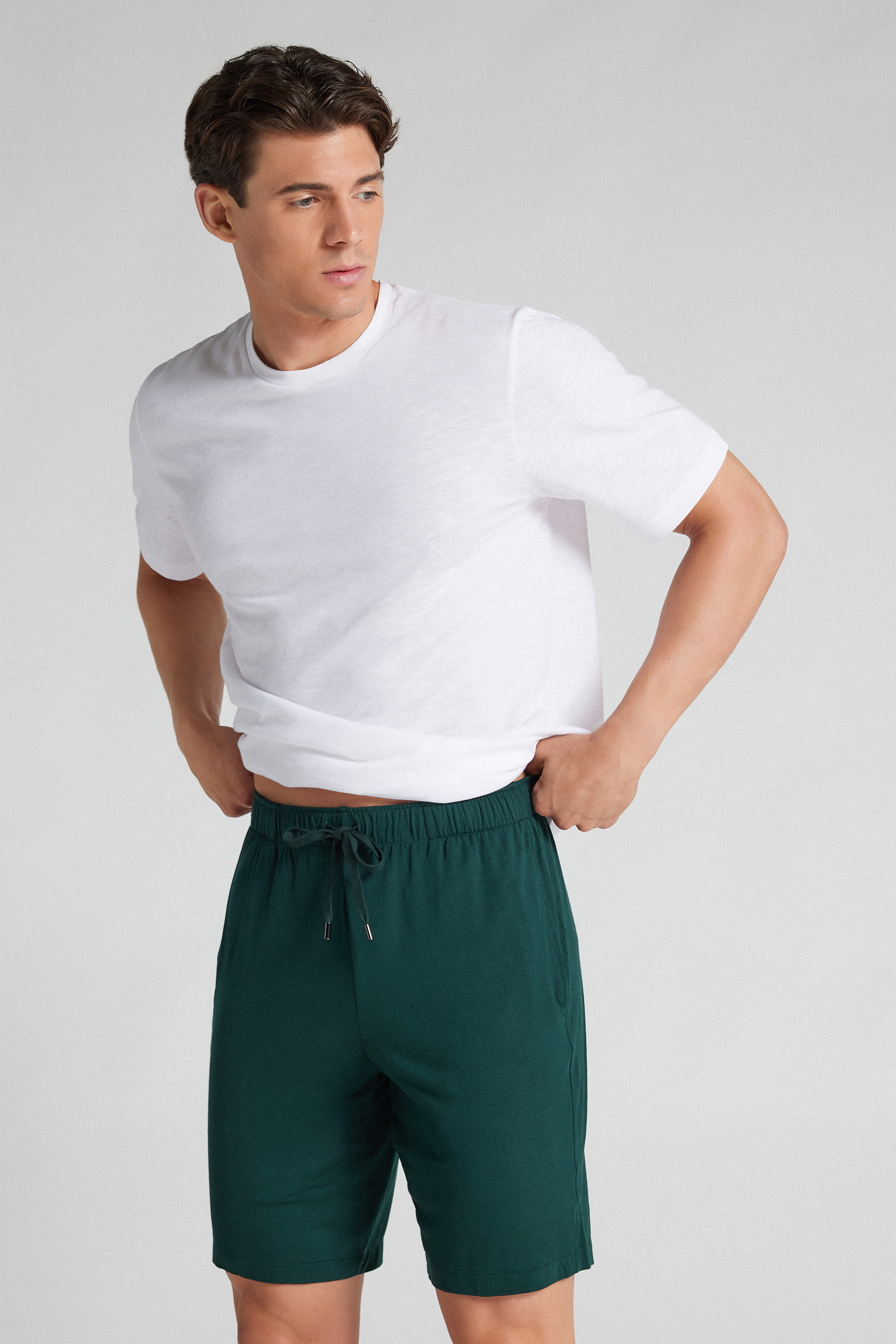 Pantalone Corto in Soft Silk