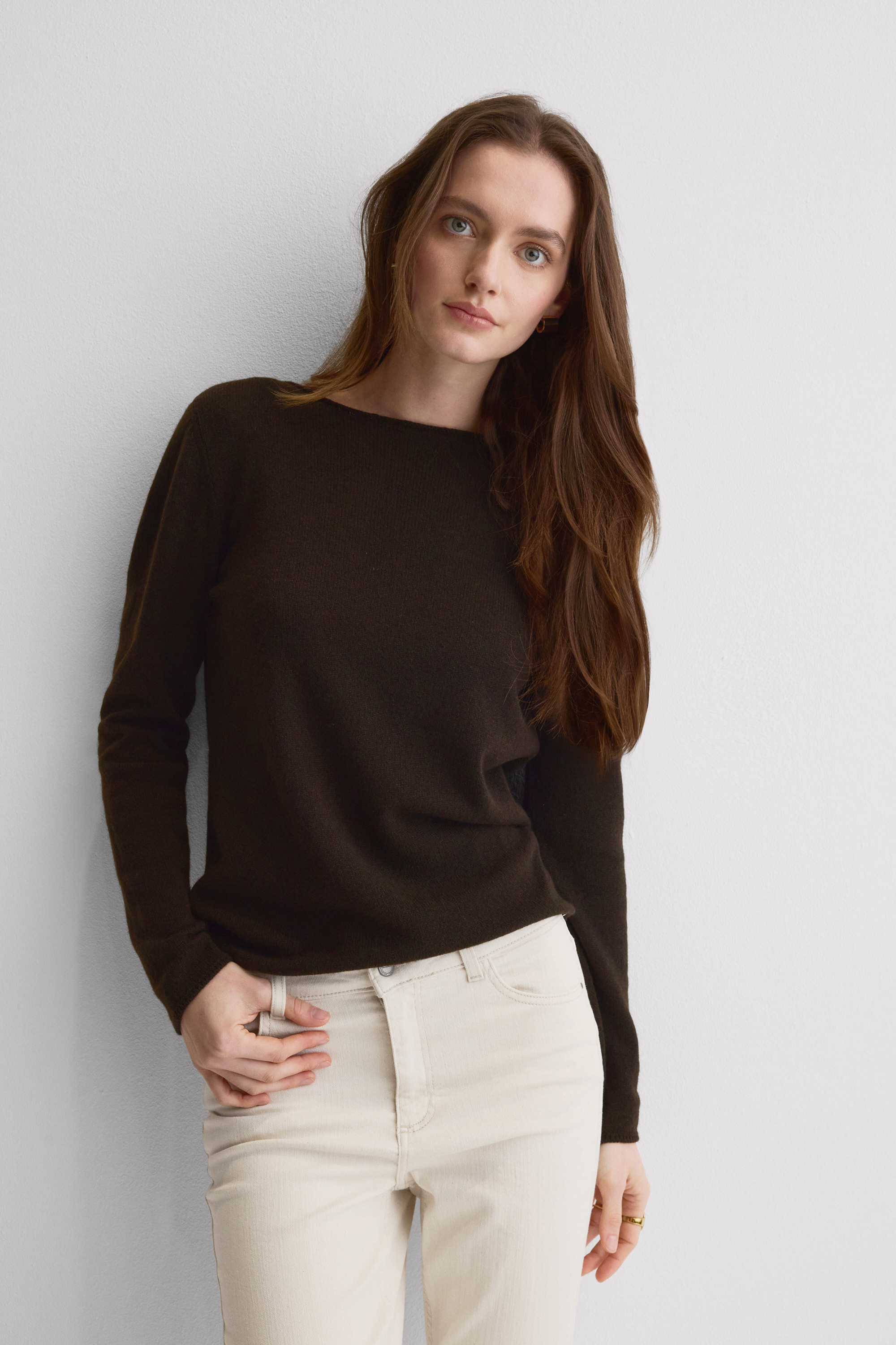 Maglia Manica Lunga 100% Cashmere