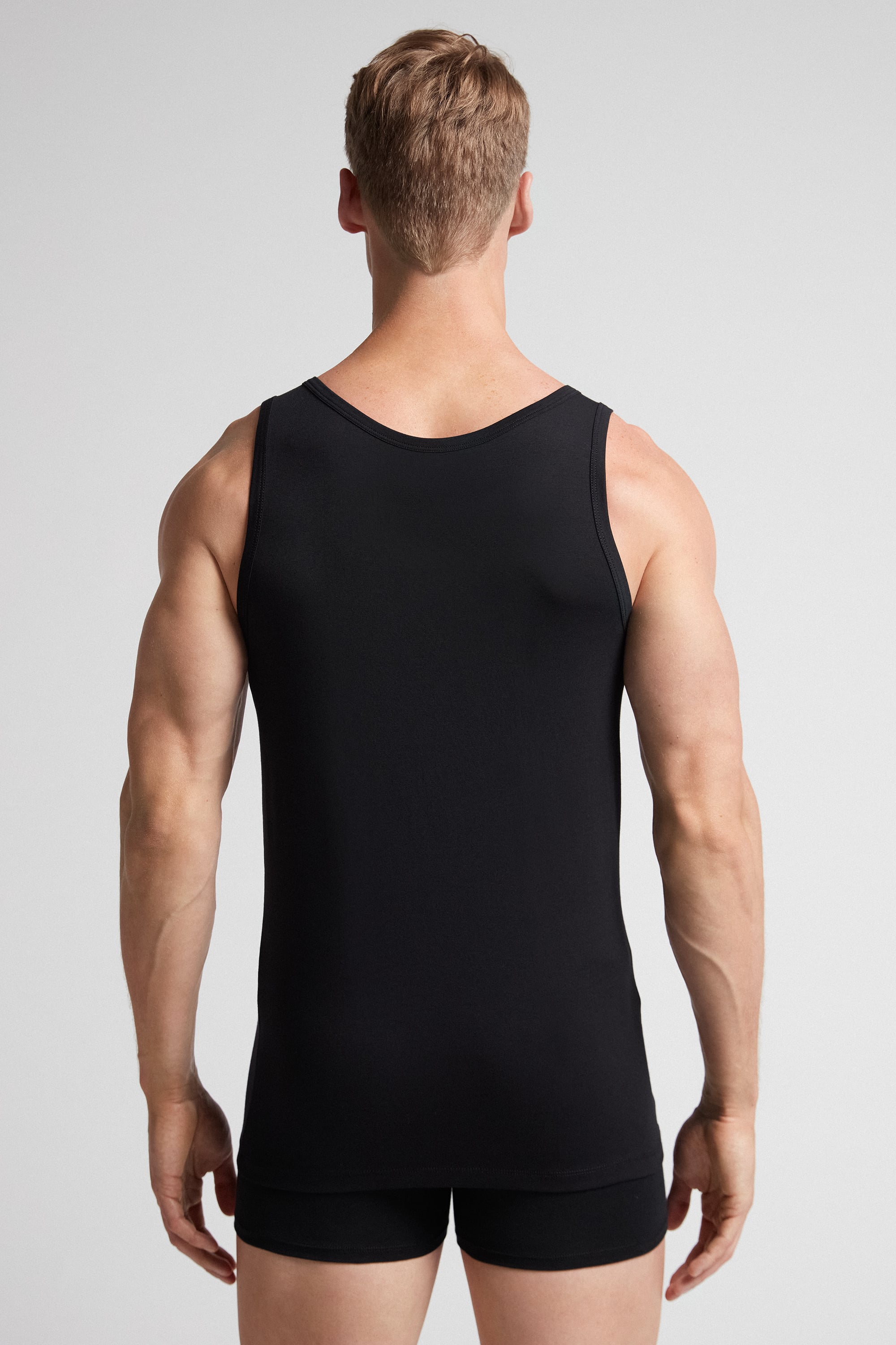 Canotta in Cotone Superior Elasticizzato