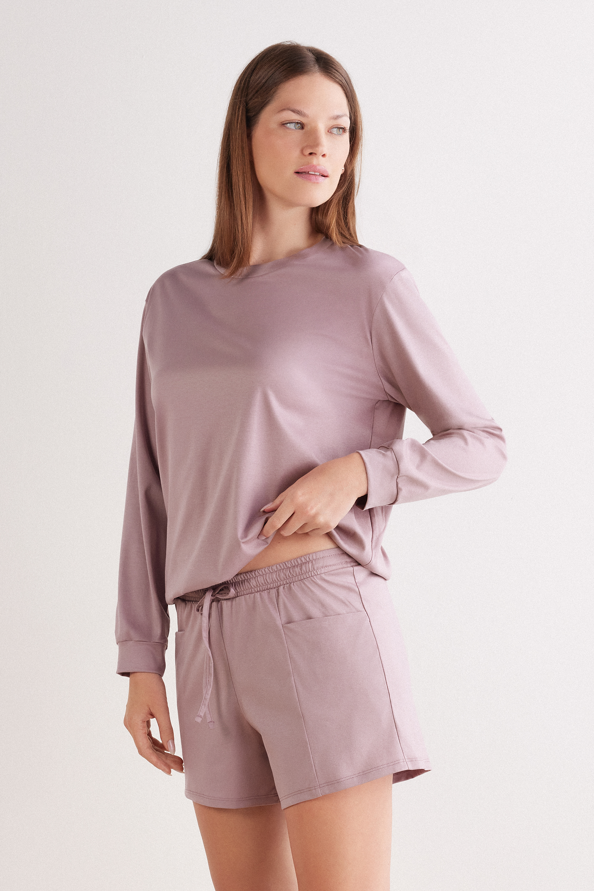 Pantaloncini in Elevated Cotton