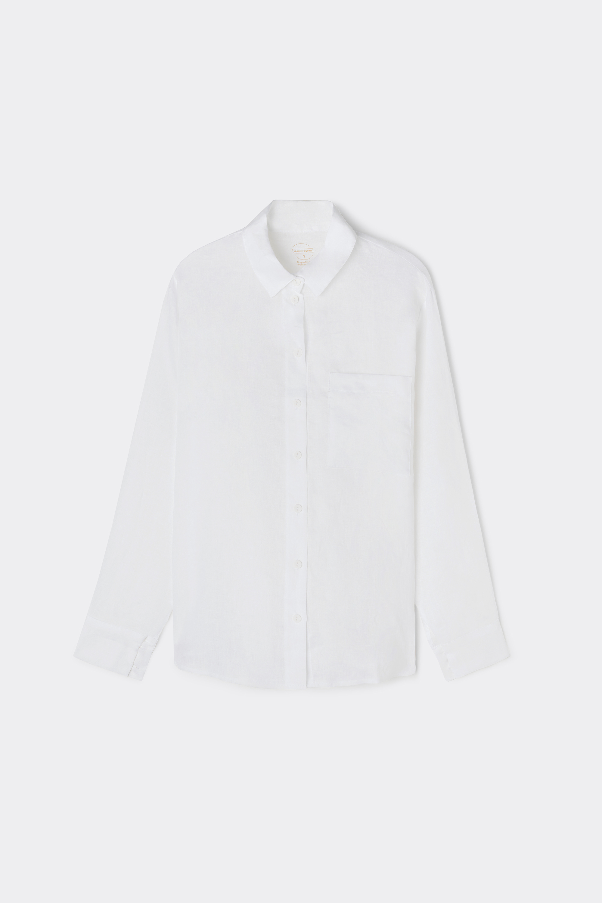 Camicia in Tela di Lino The Pure Linen