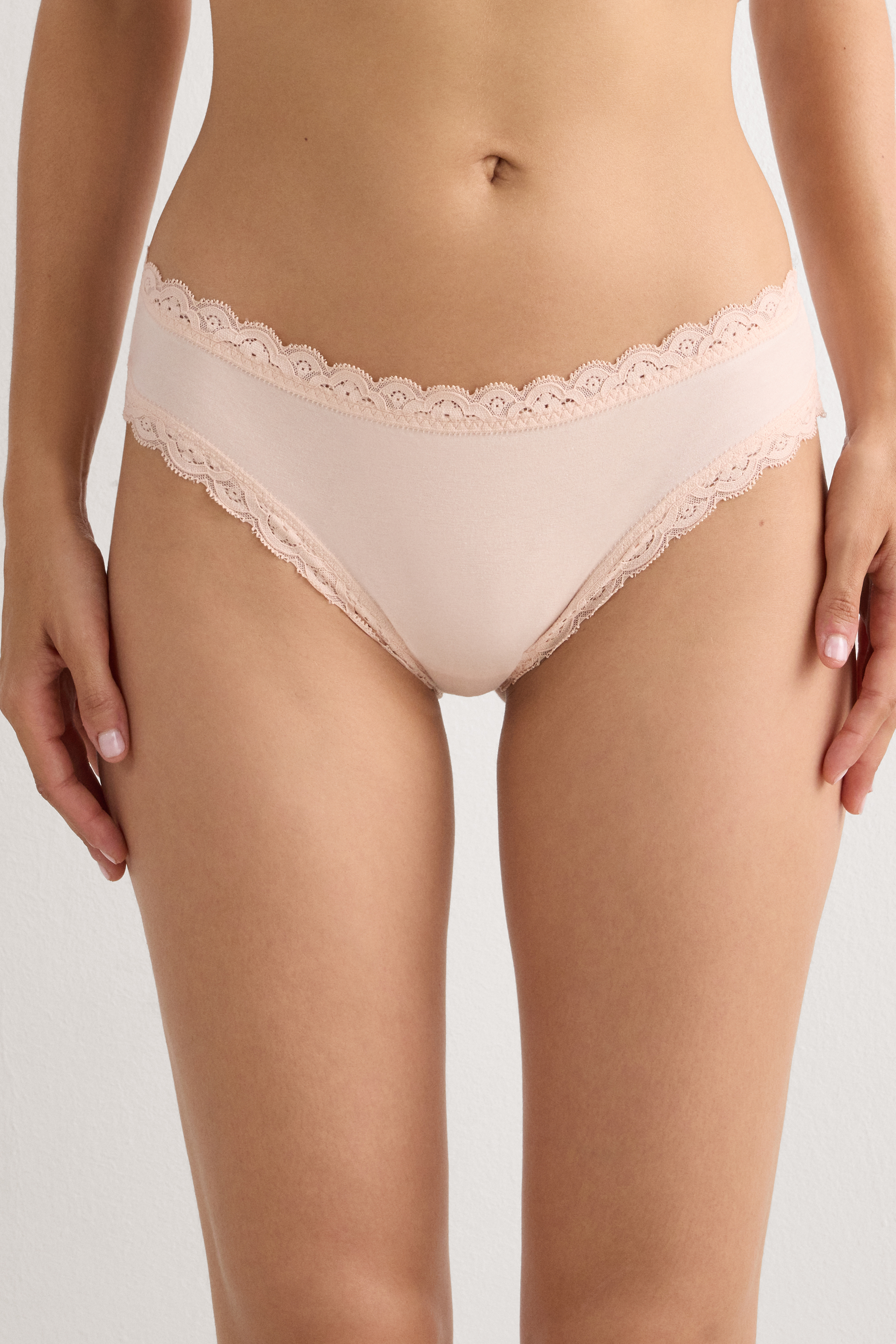 Slip in Cotone e Pizzo