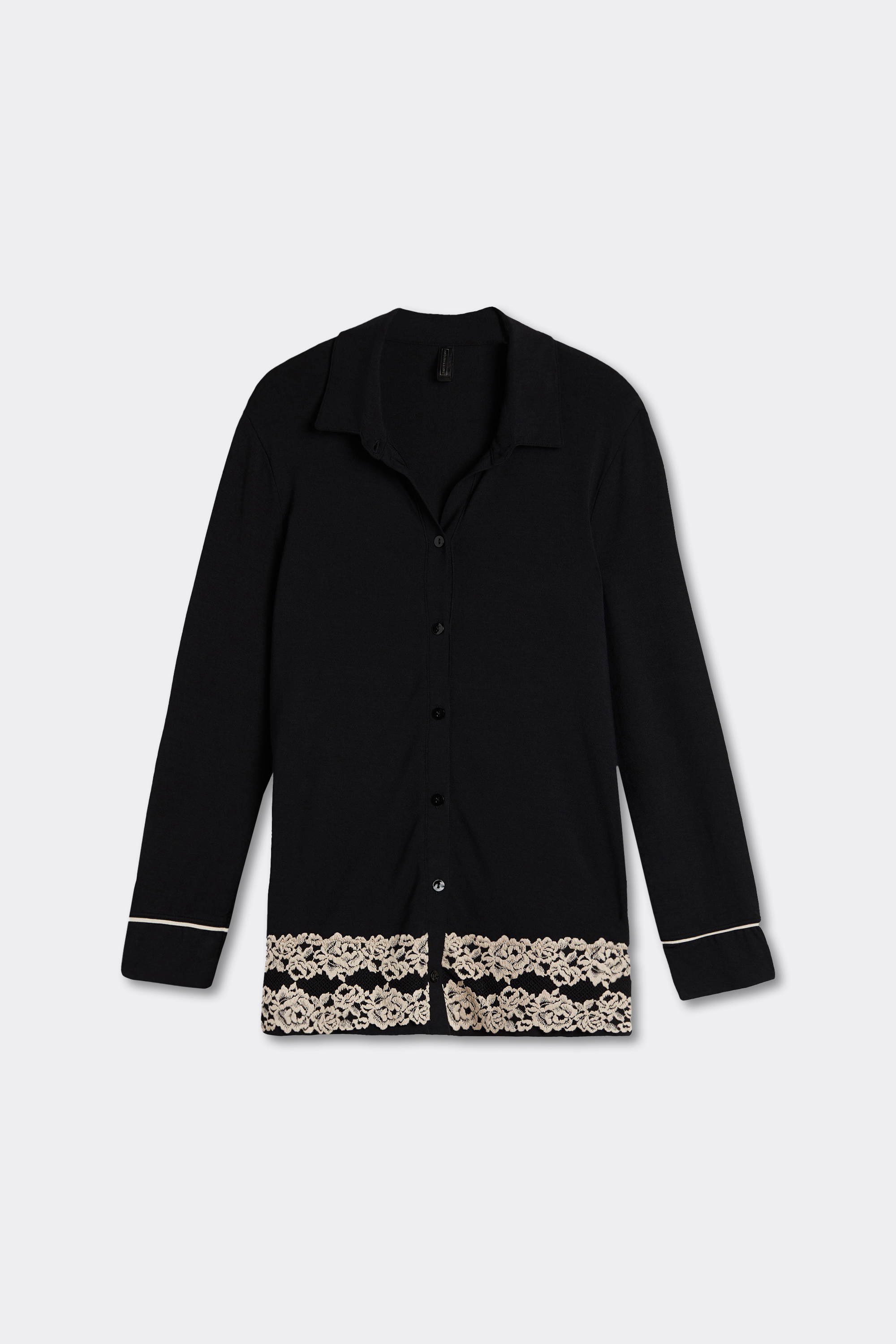 Maglia Aperta Davanti in Modal Pretty Flowers