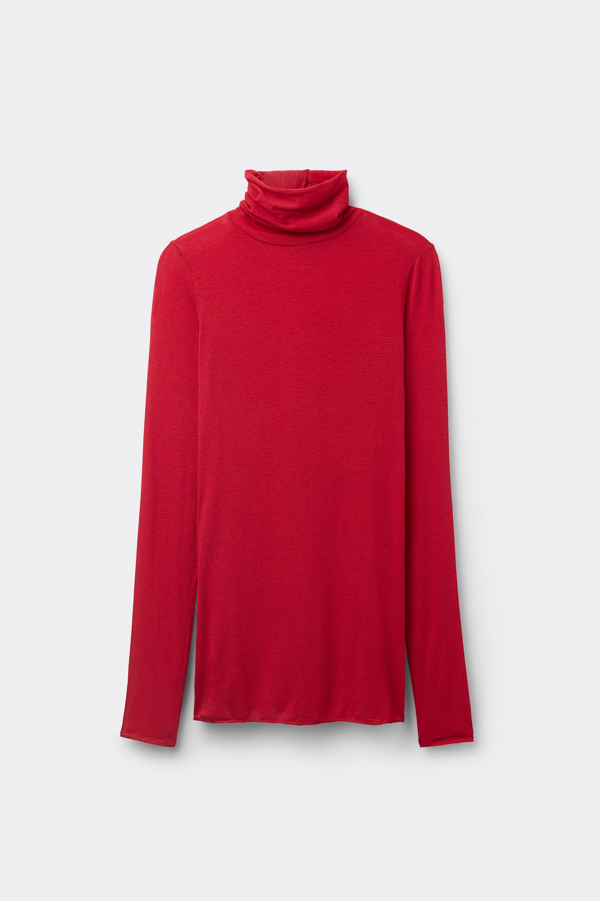 Maglia Ultralight con Cashmere A Collo Alto