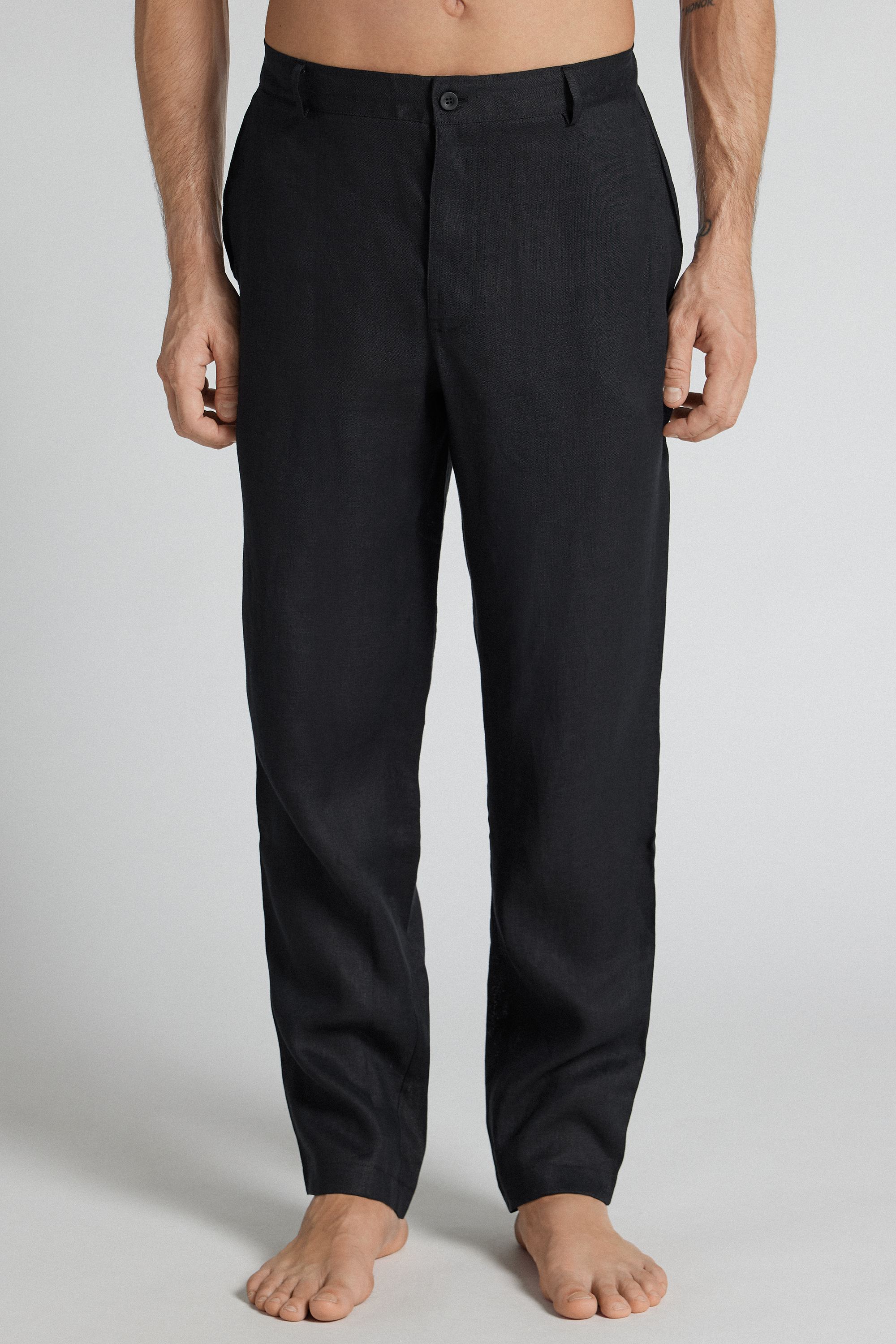 Pantaloni Lunghi in 100% Lino