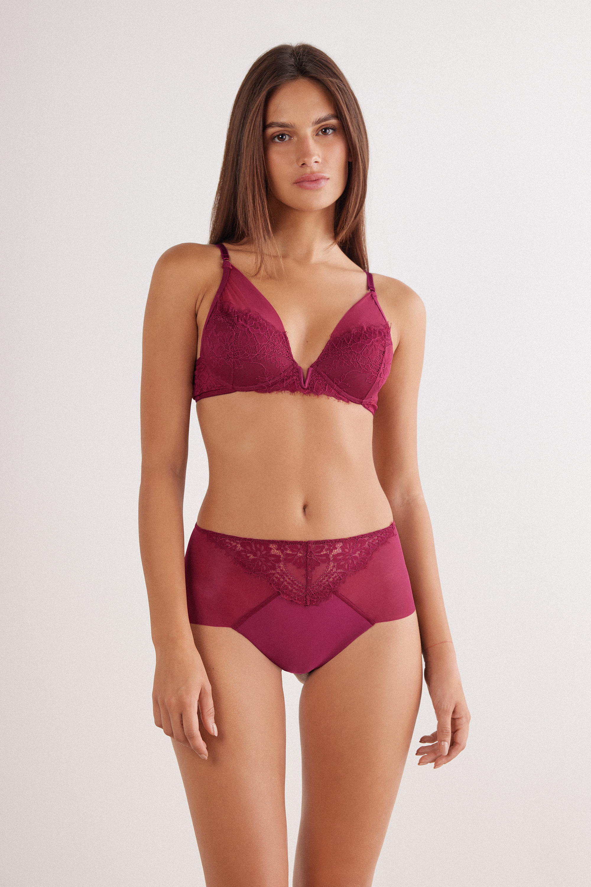 Culotte Brasiliana Vita Alta Sheer Glamour