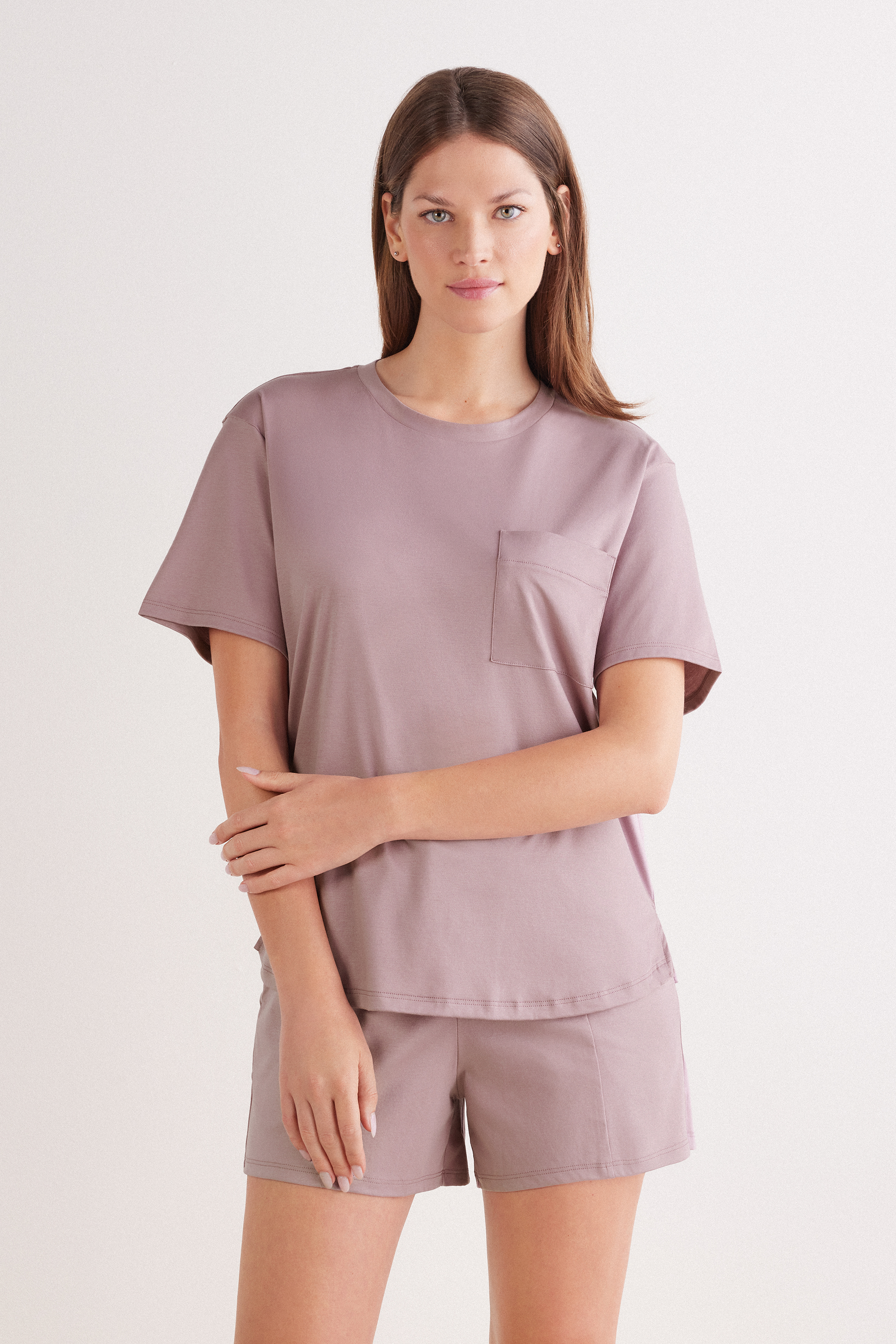 Maglia Manica Corta in Elevated Cotton