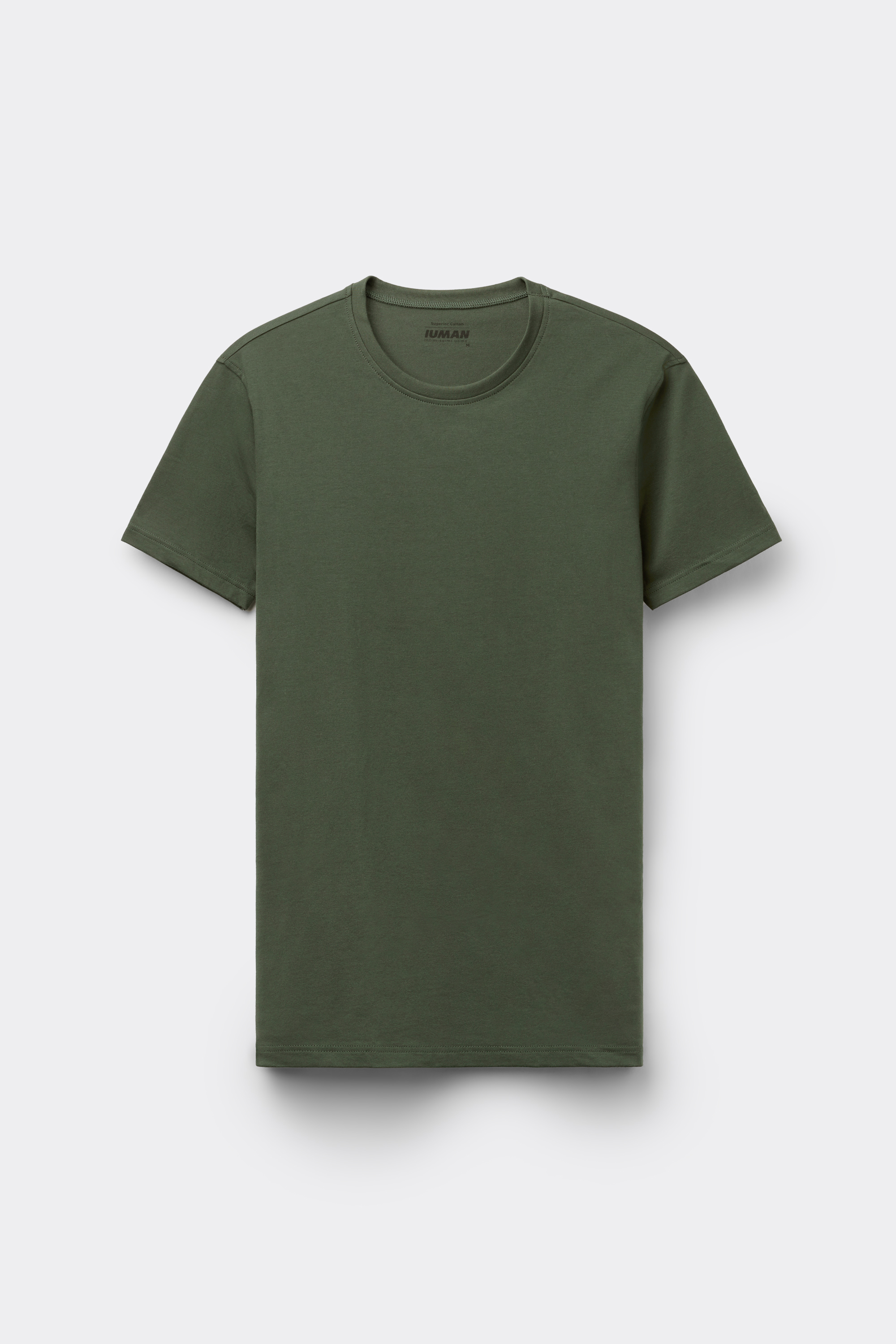 T-Shirt in Cotone Superior Elasticizzato