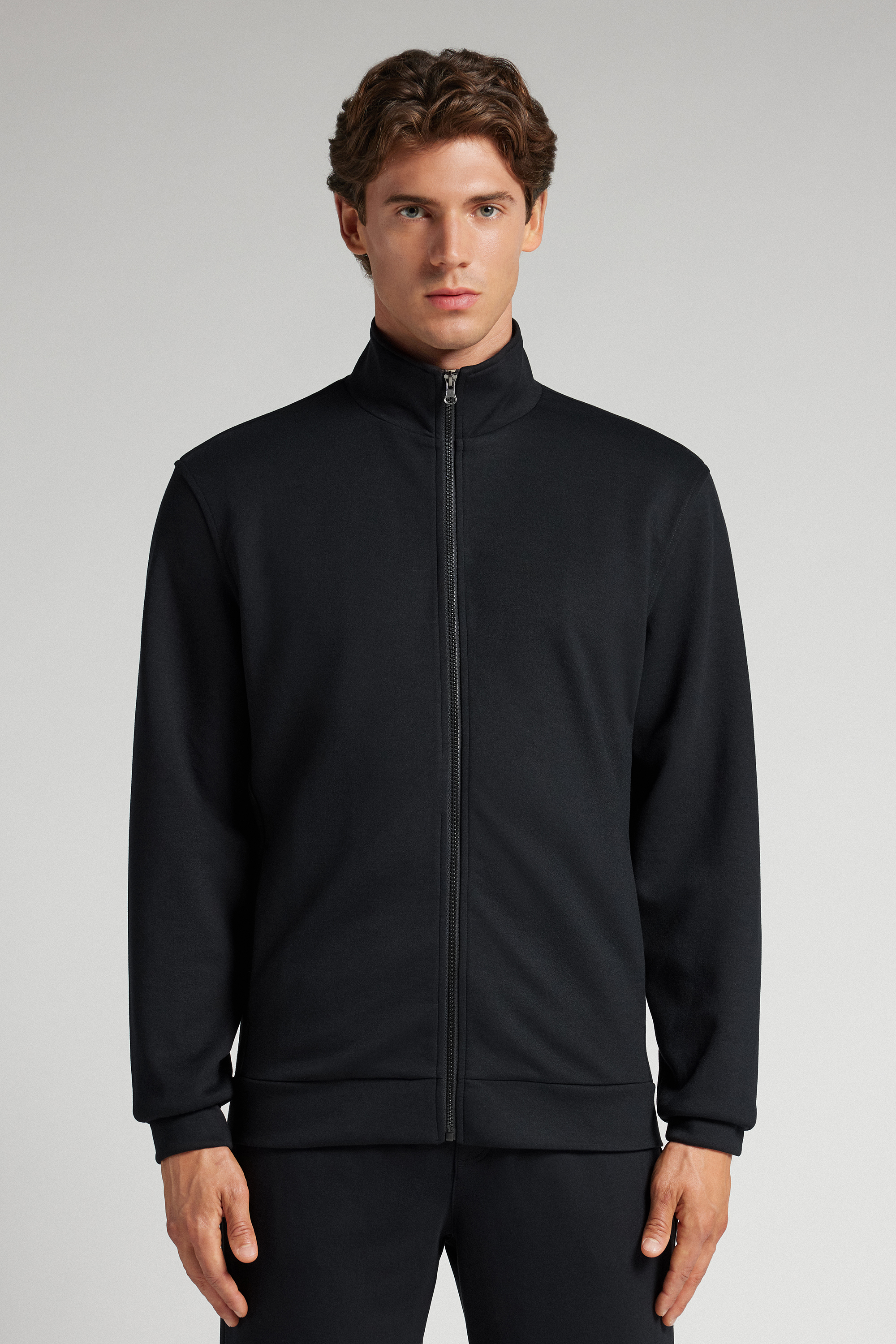 Felpa Tecnica con Zip