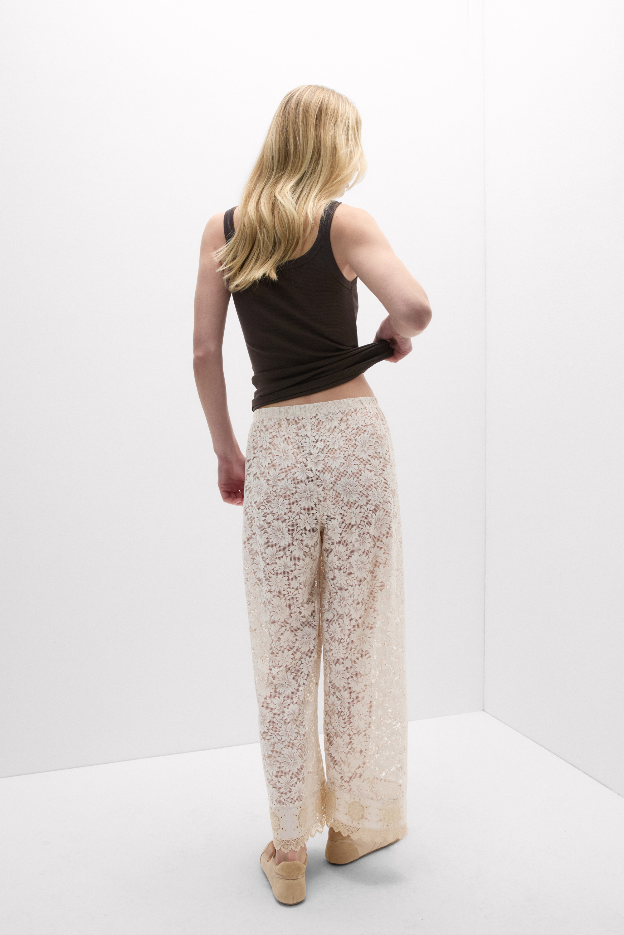 Pantaloni Lunghi in Pizzo Midsummer Dream