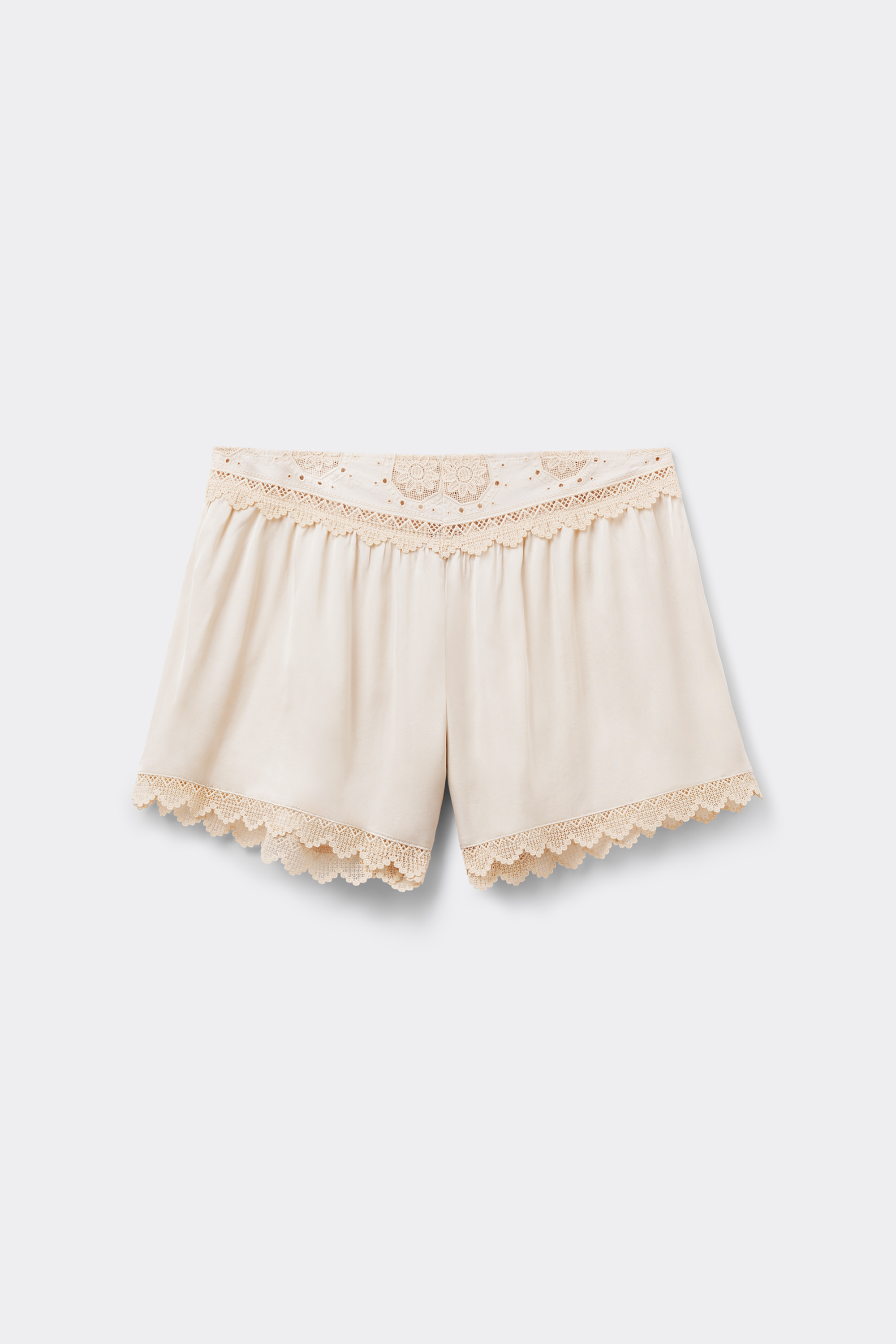 Pantaloncini in Raso di Viscosa Midsummer Dream