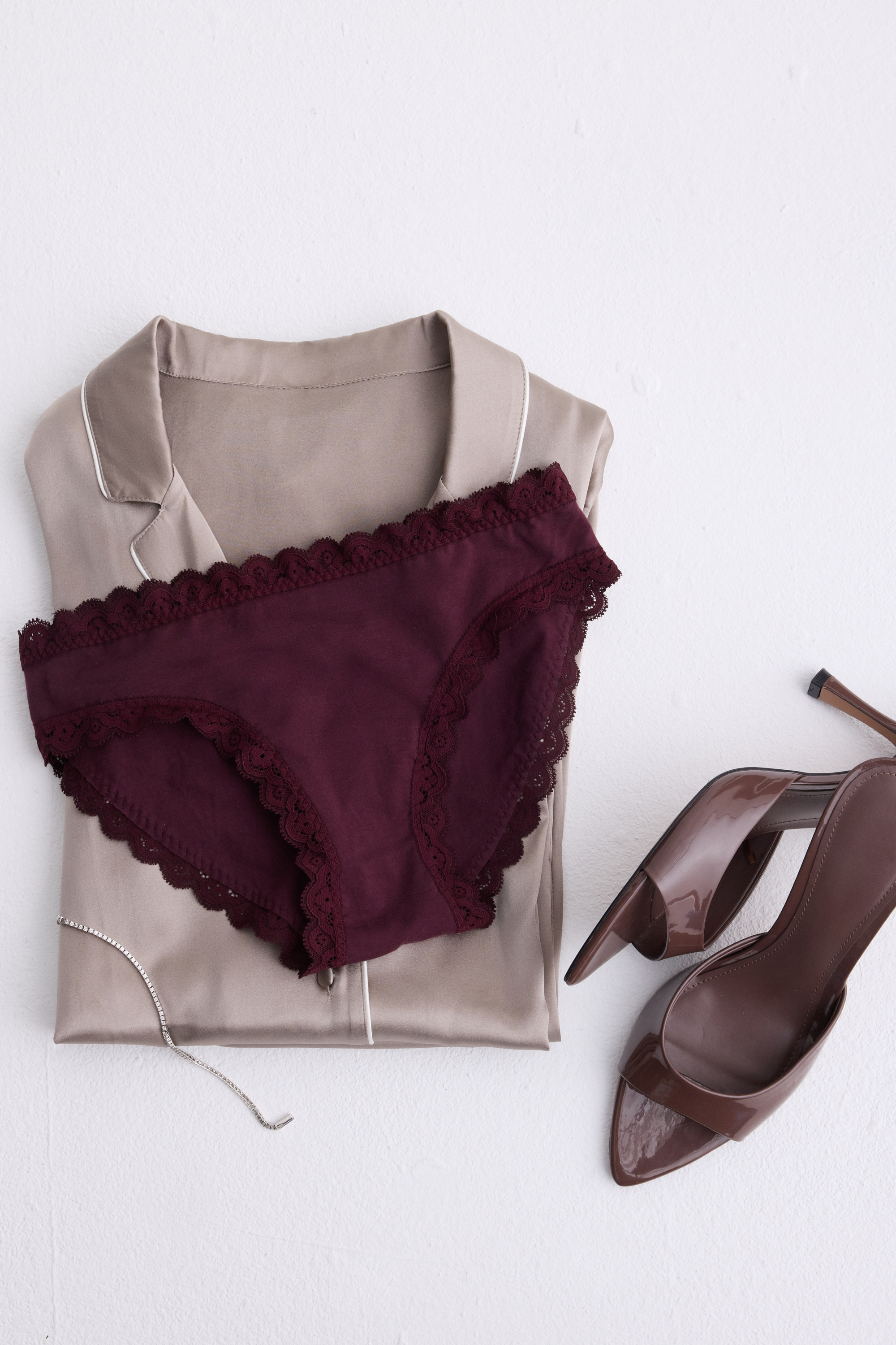 Slip in Cotone e Pizzo