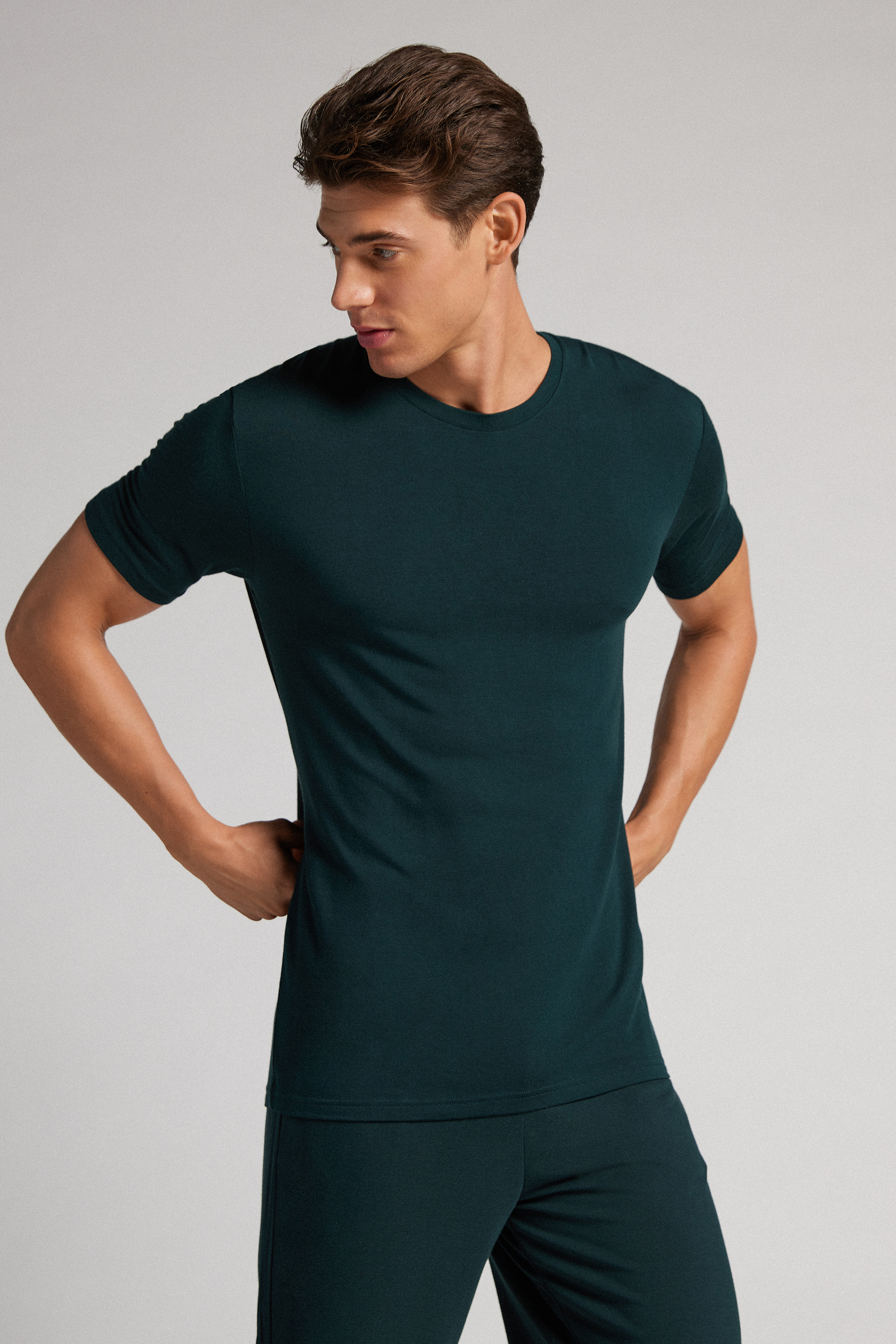 T-shirt in Soft Silk