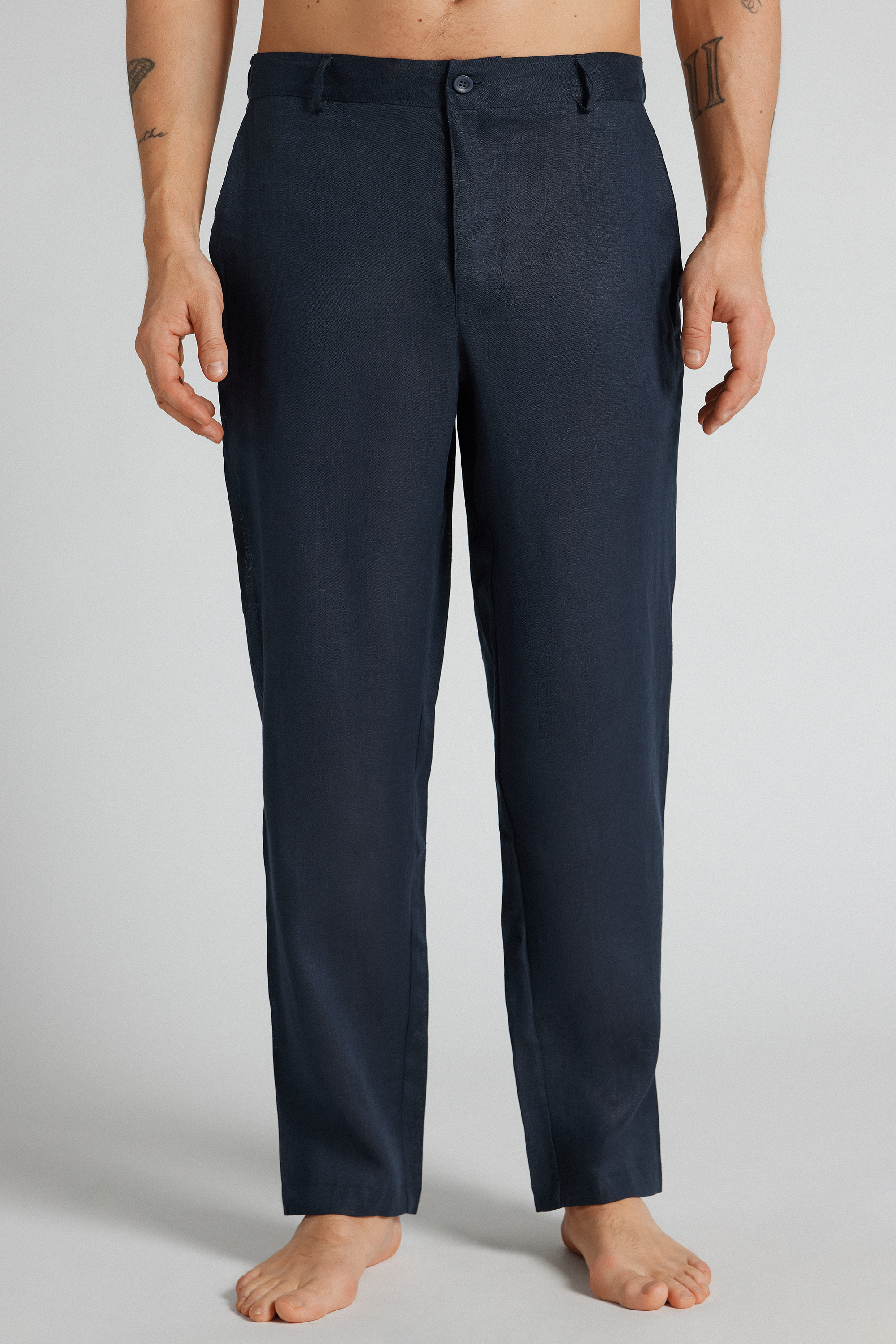 Pantaloni Lunghi in 100% Lino