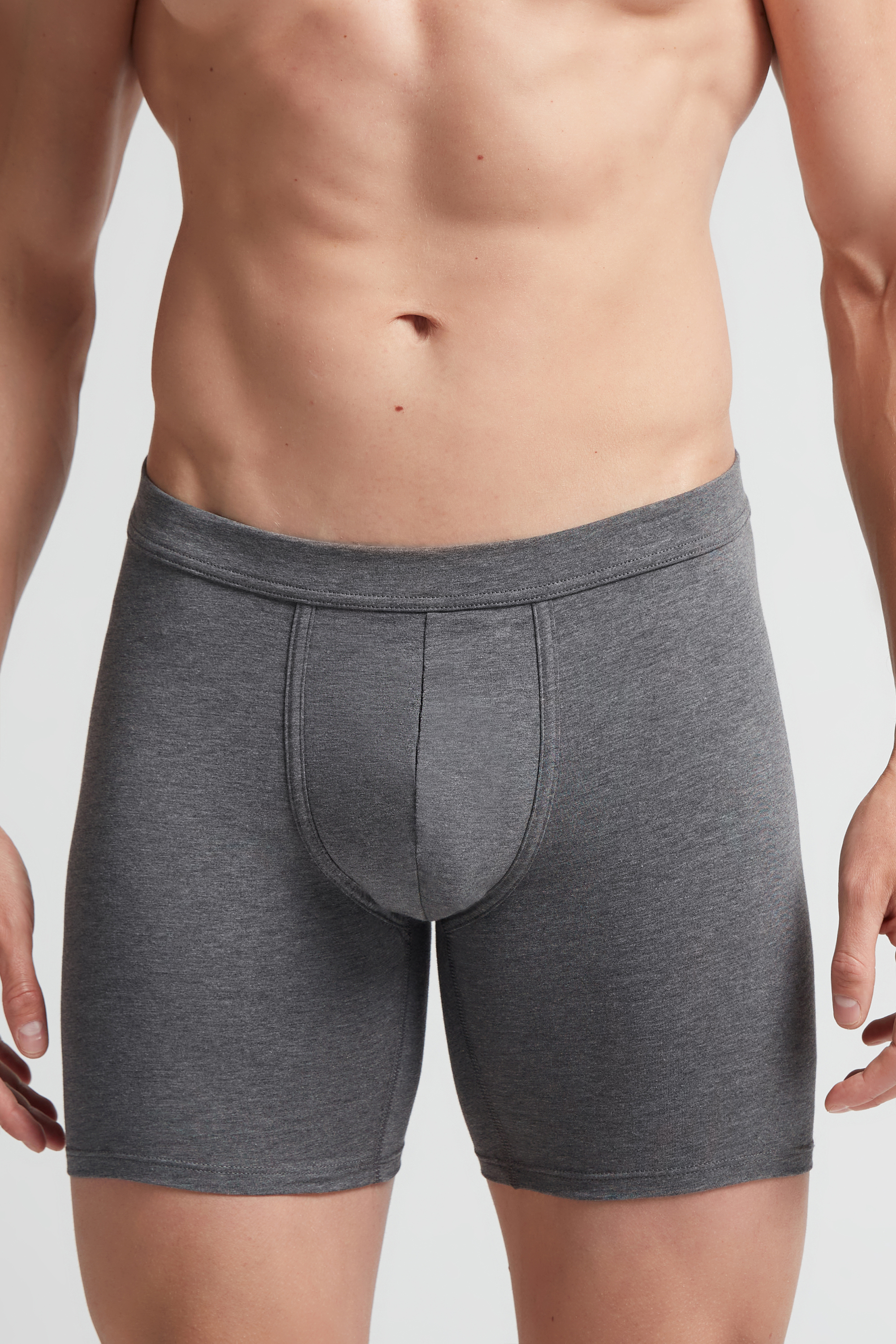 Boxer Lungo in Cotone Superior