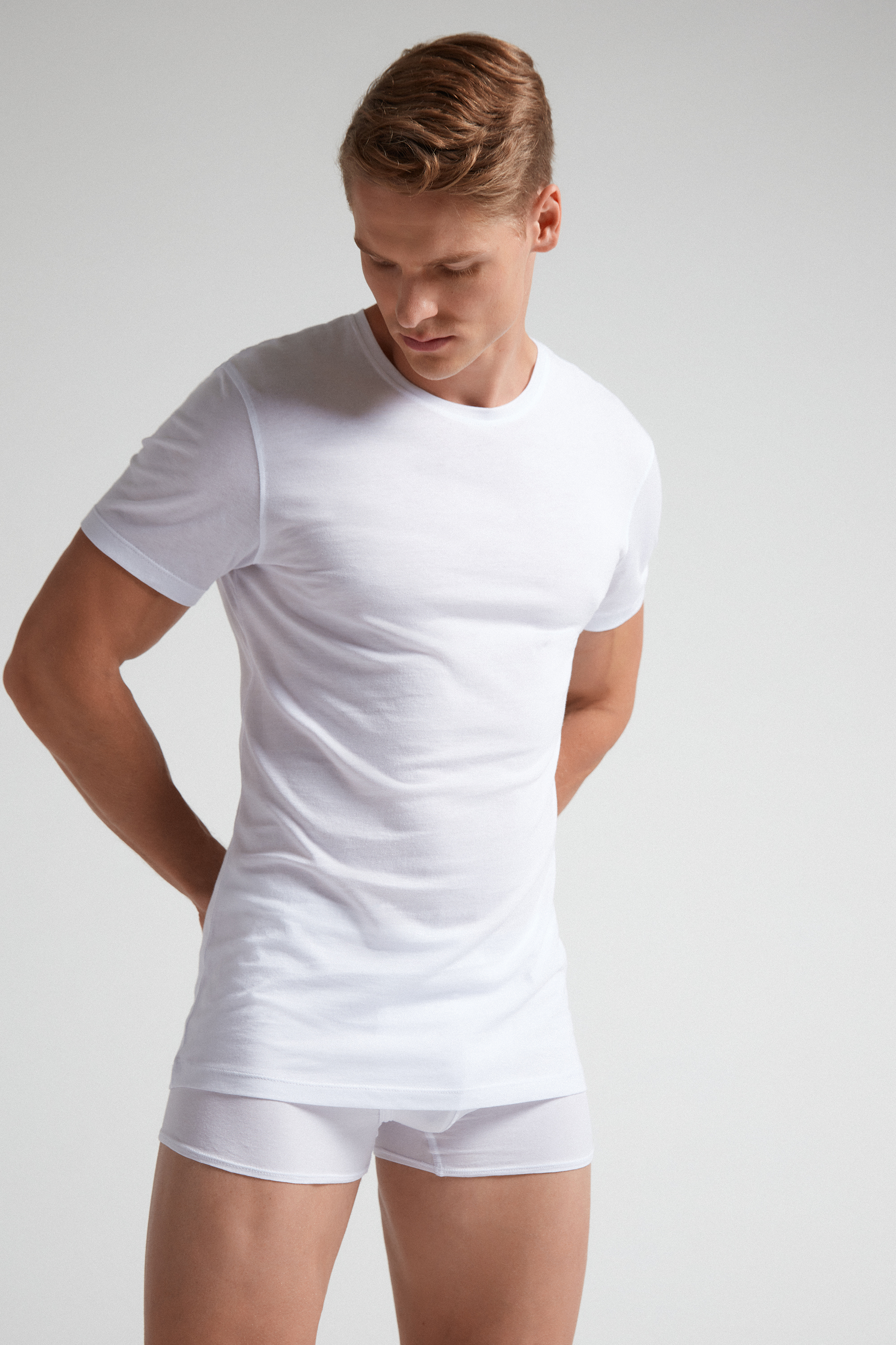 T-shirt in Cotone Superior Extrafine