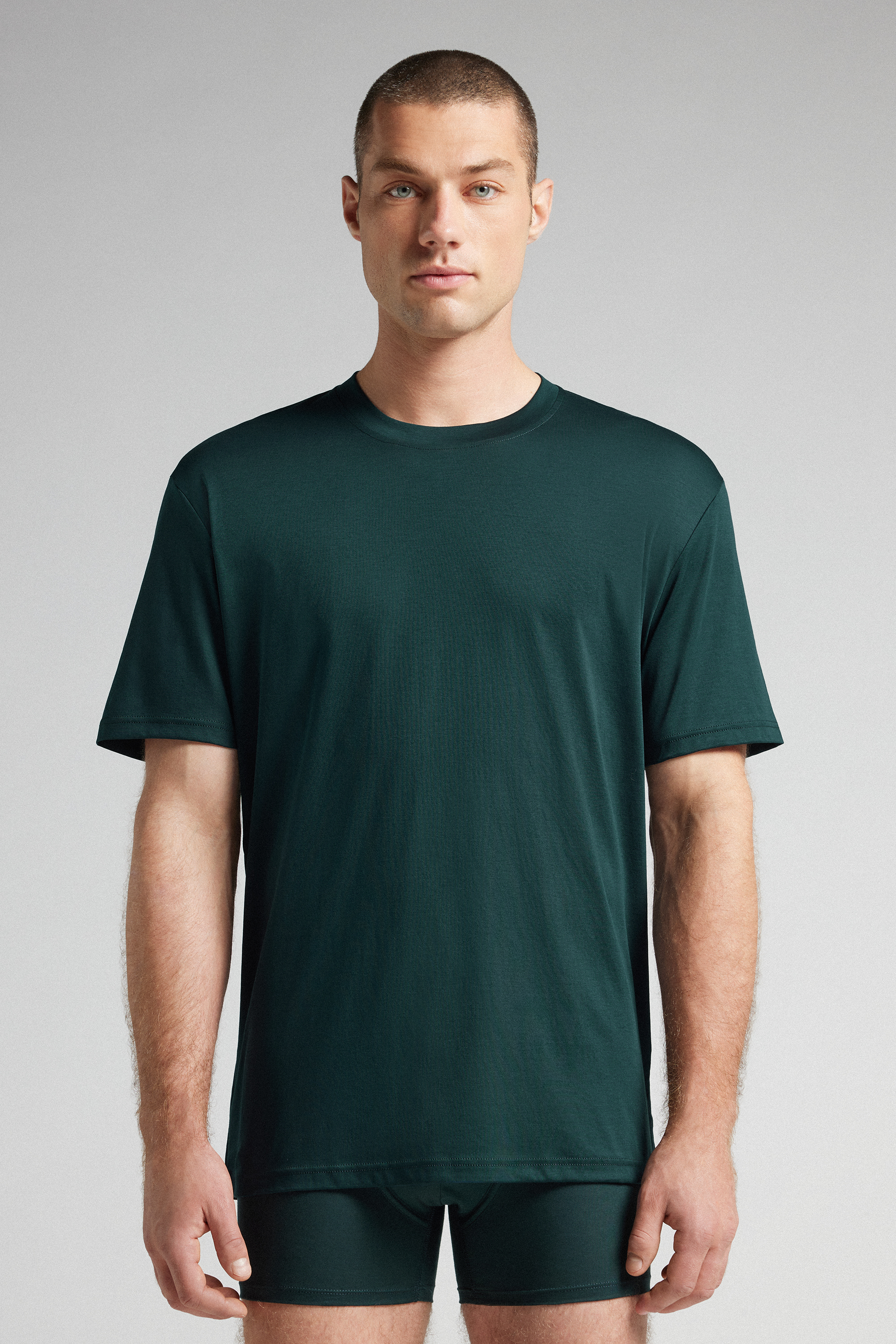 T-shirt in Cotone Mercerizzato filo Premium