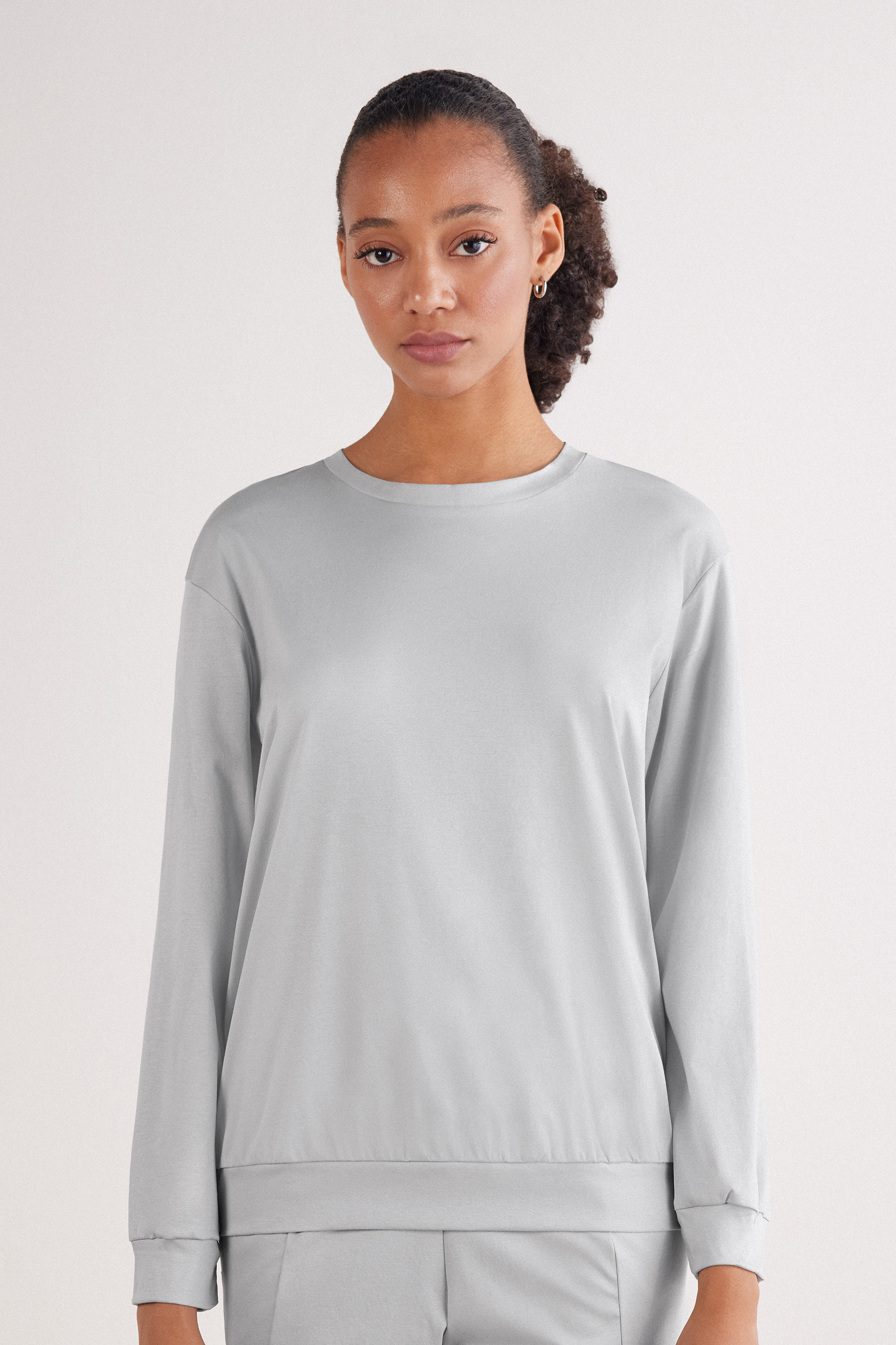 Maglia Manica Lunga in Cotone Elevated Cotton