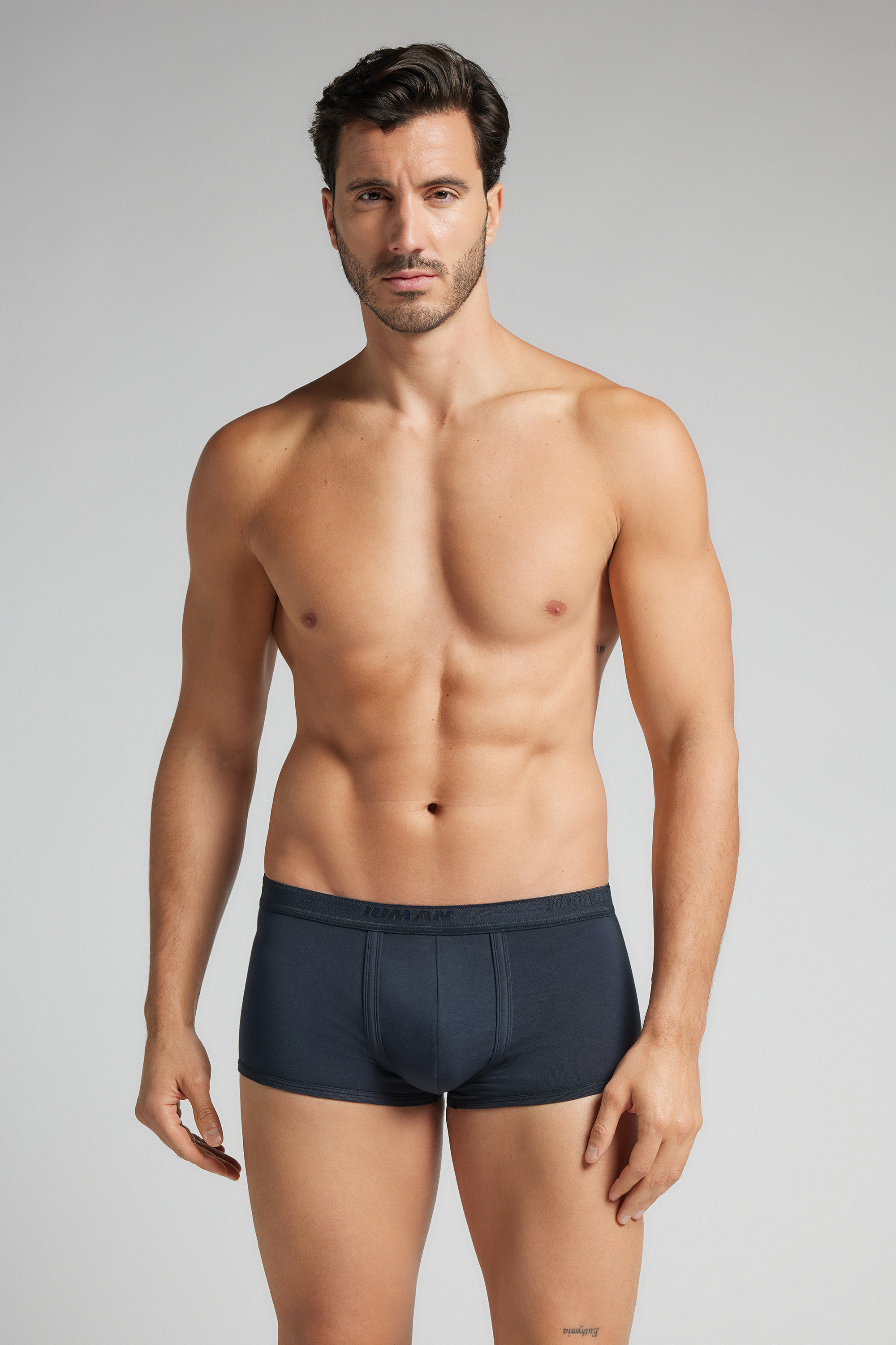 Boxer in Cotone Superior con Logo