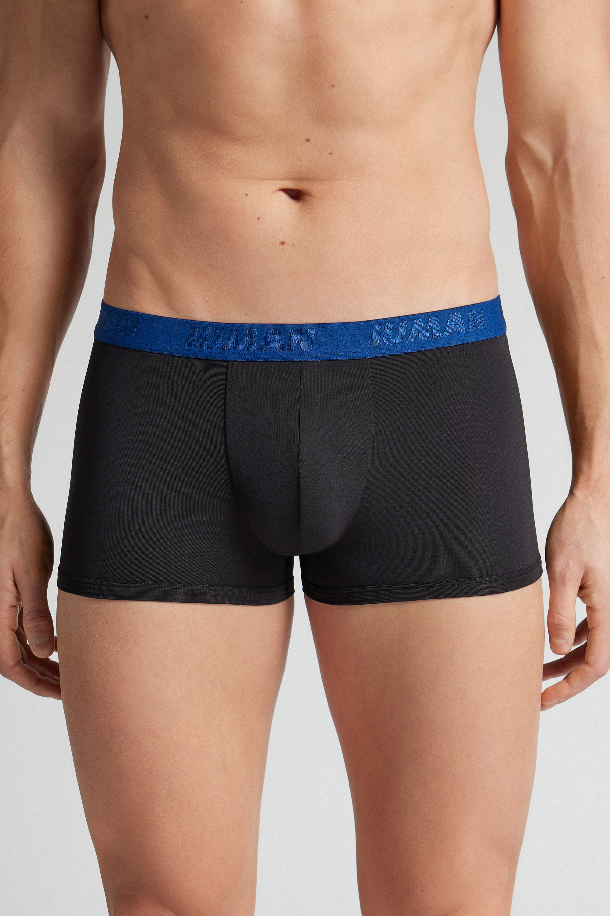 Boxer in Microfibra con Logo