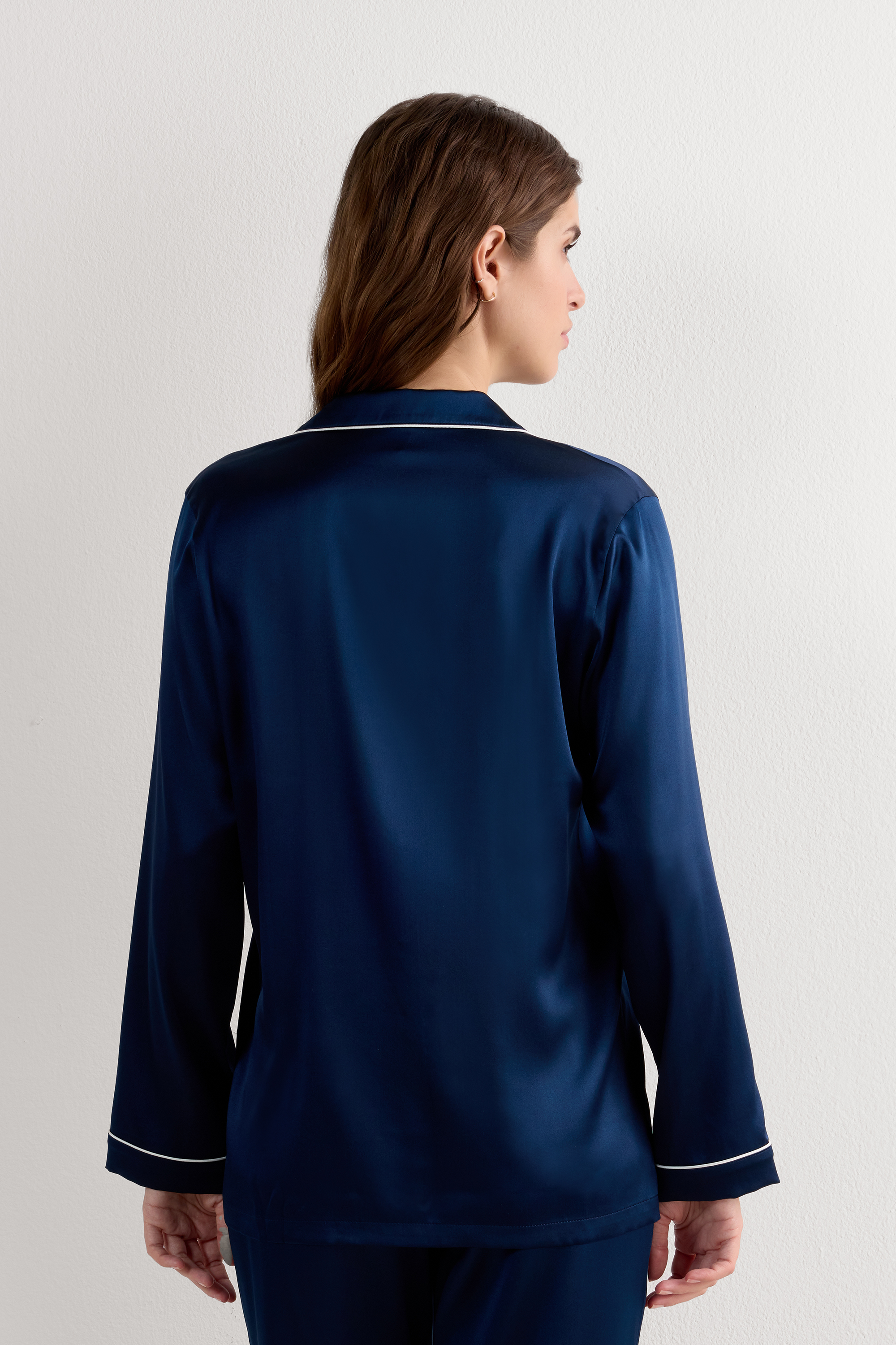 Maglia in Seta a Taglio Uomo