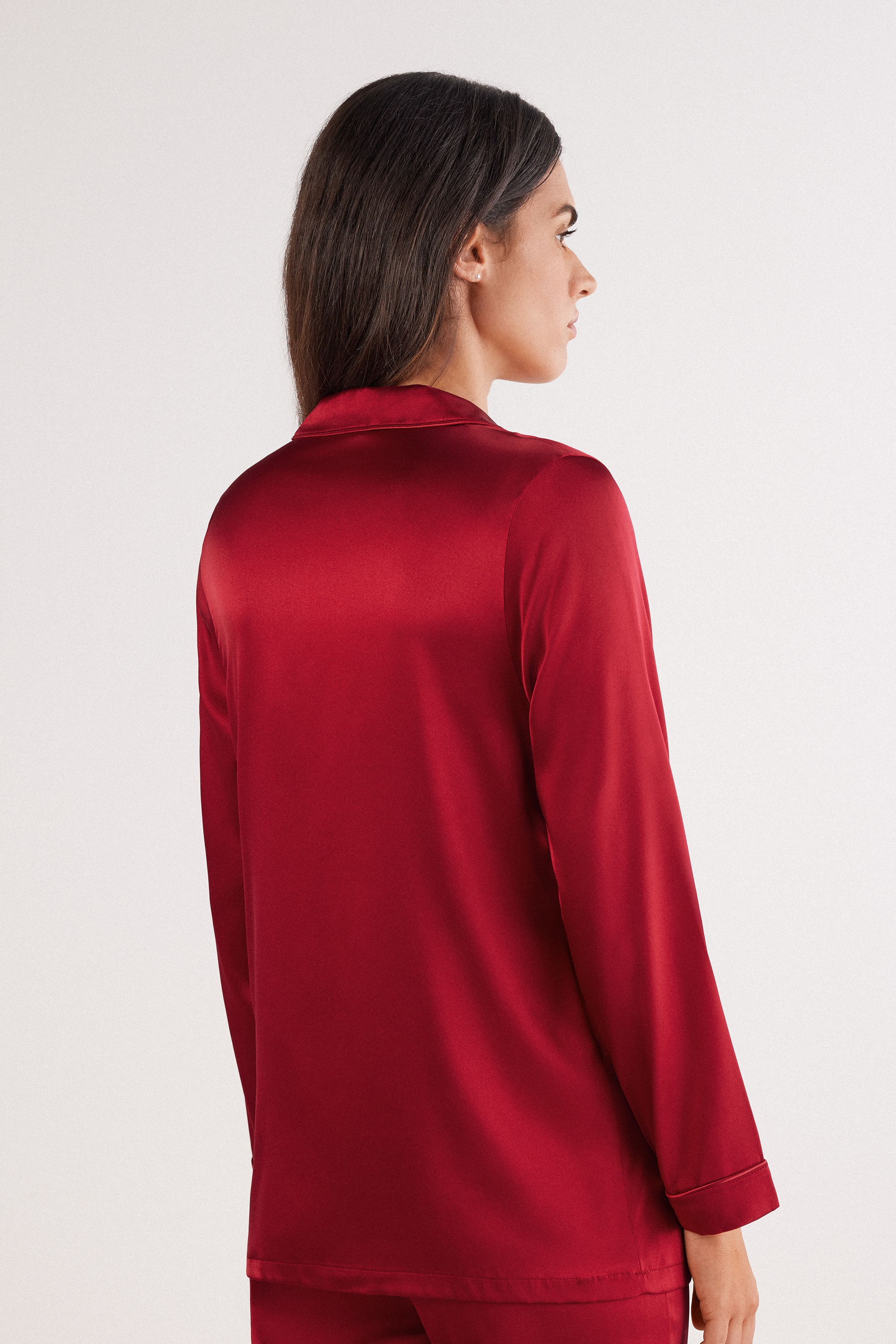 Maglia in Seta a Taglio Uomo