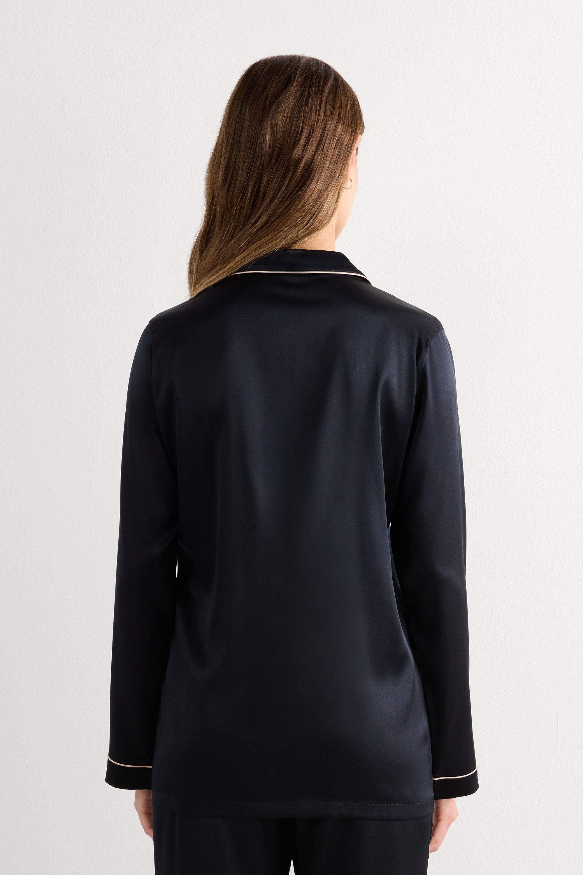 Maglia in Seta a Taglio Uomo