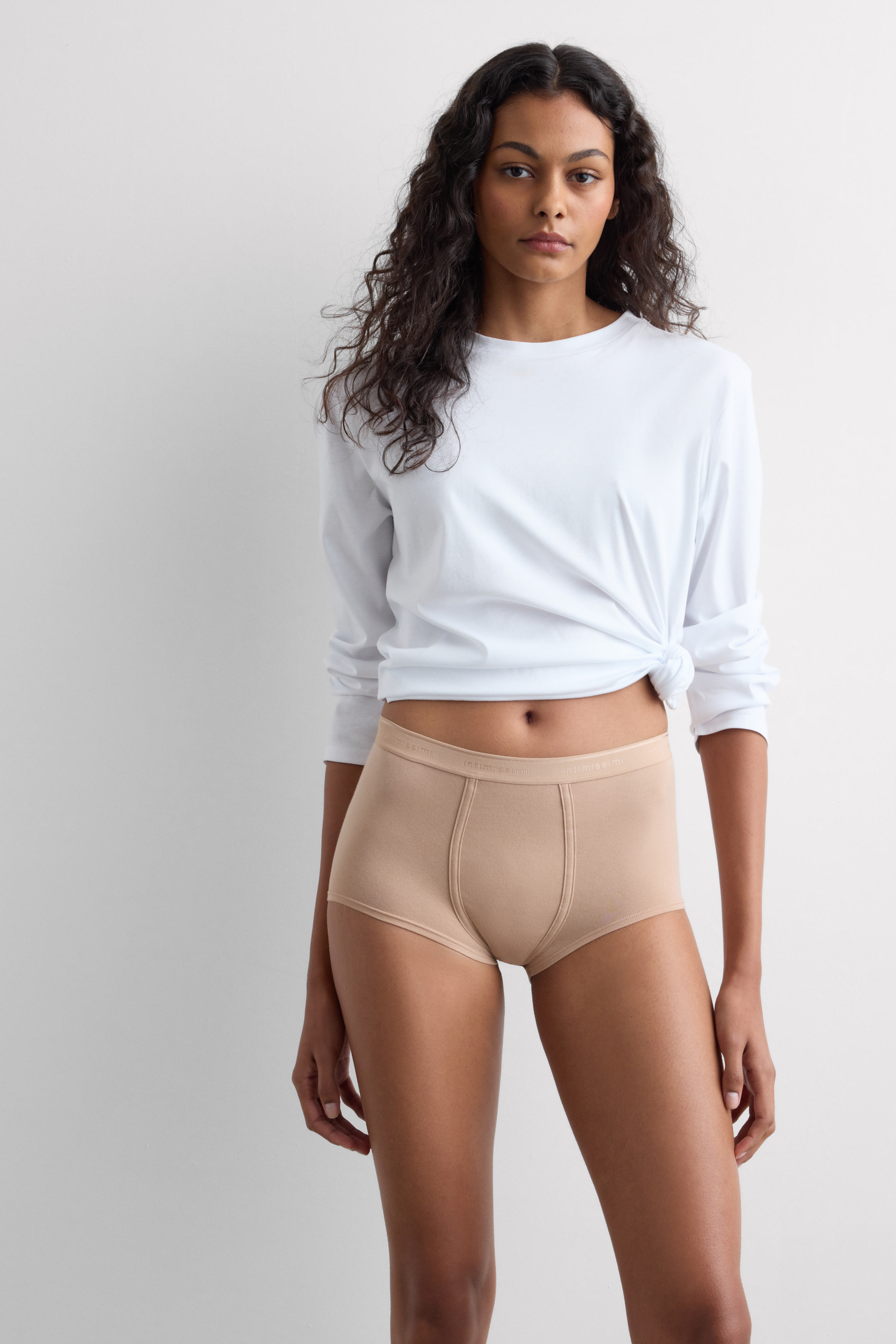 Boxer Donna in Cotone Natural