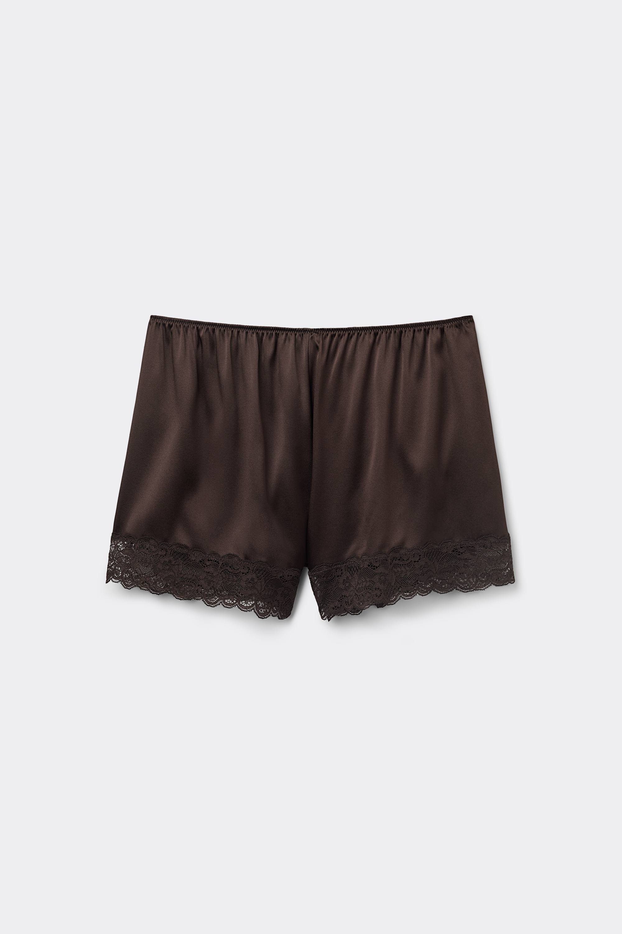 Pantaloncino in Seta con Pizzo