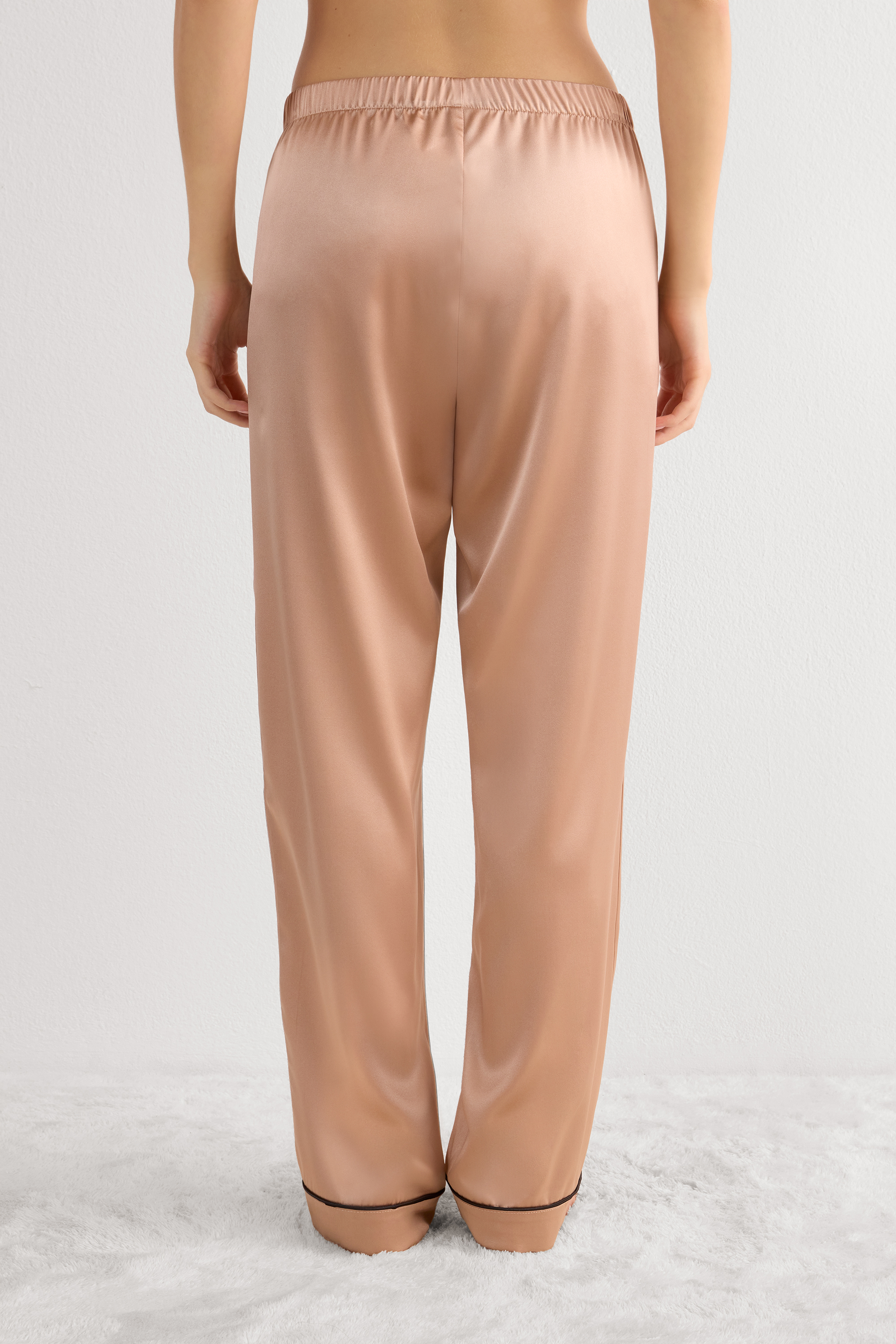 Pantalone lungo in Seta