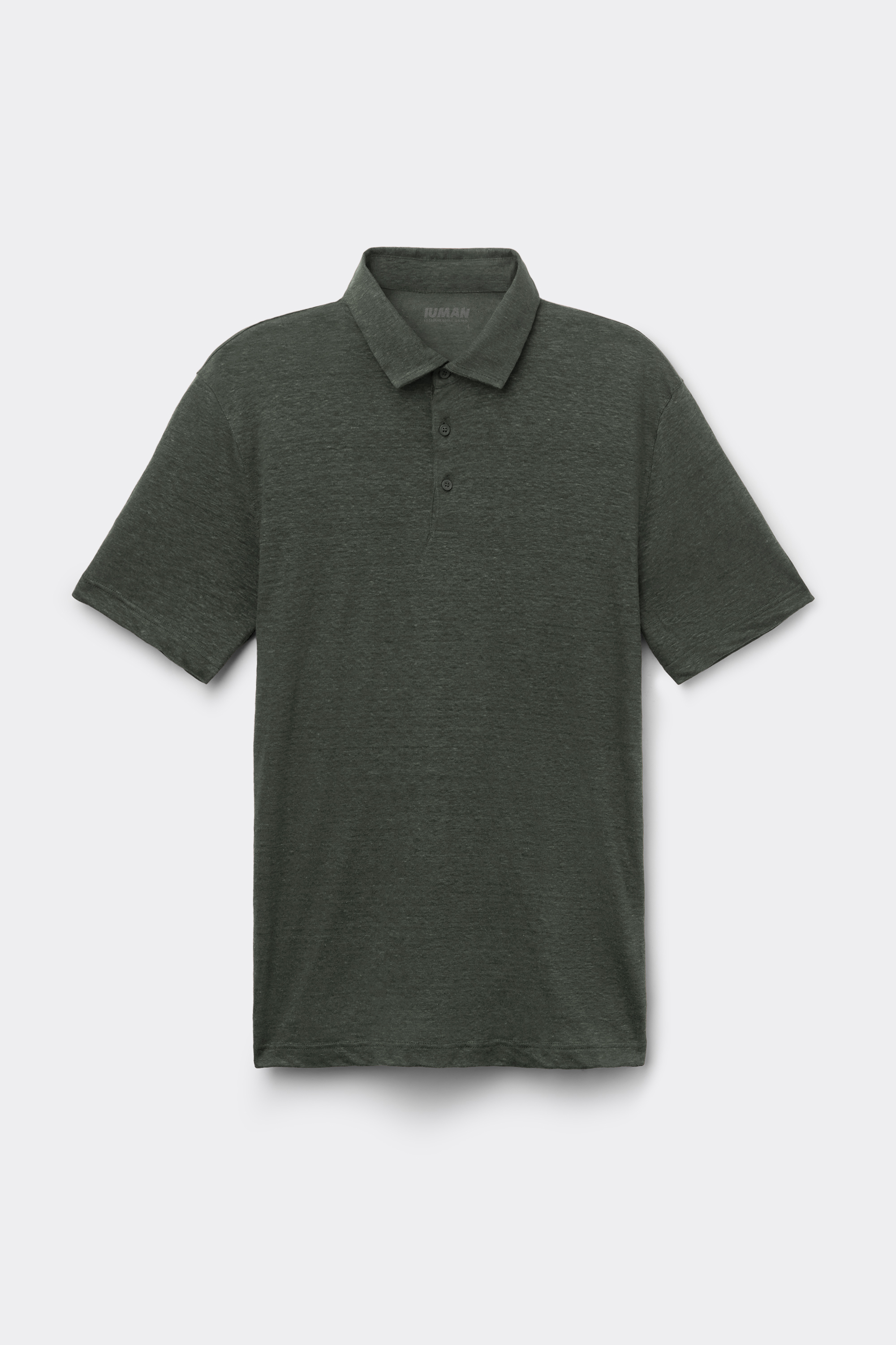 Polo a Manica Corta in 100% Lino Soft