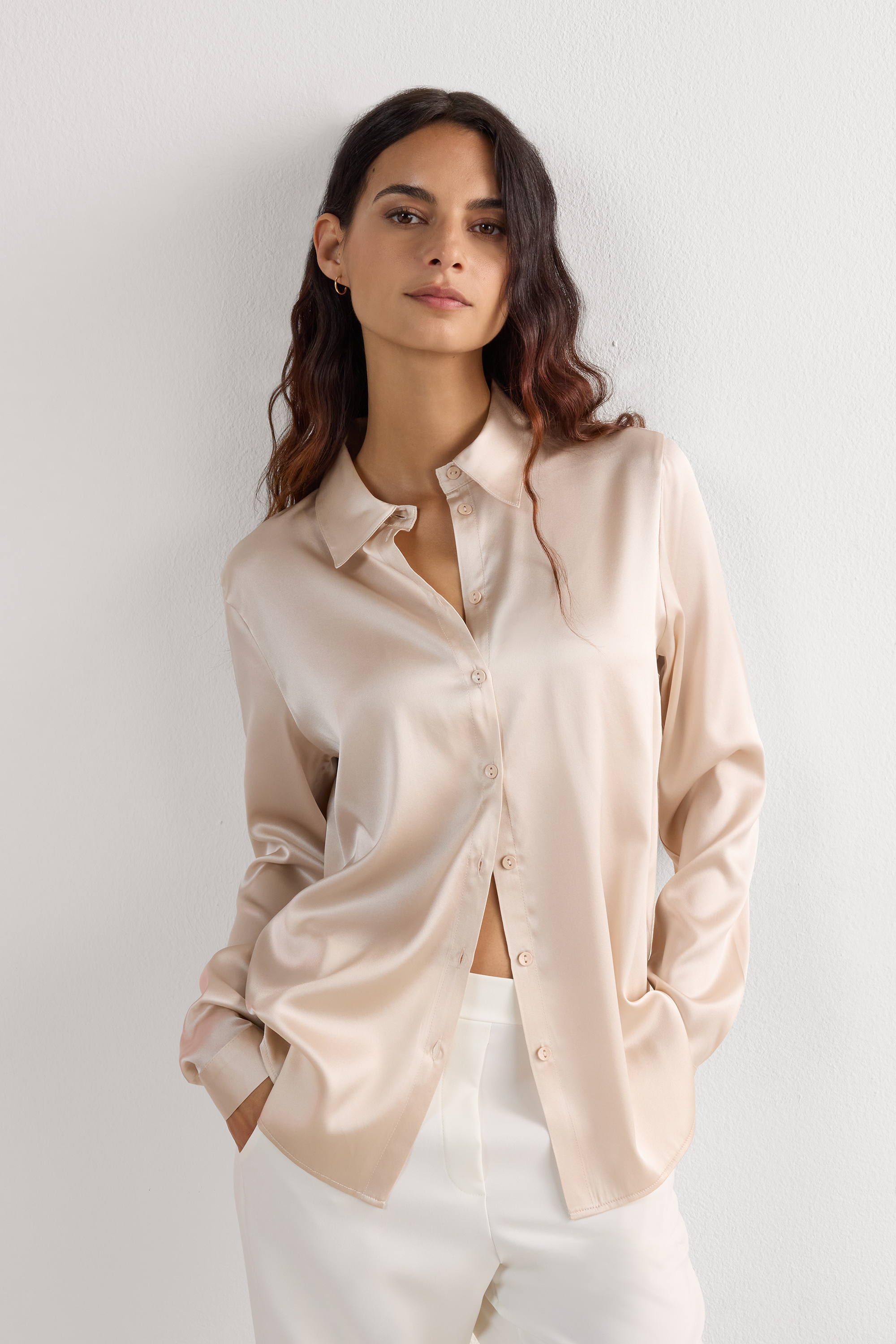 Camicia in seta