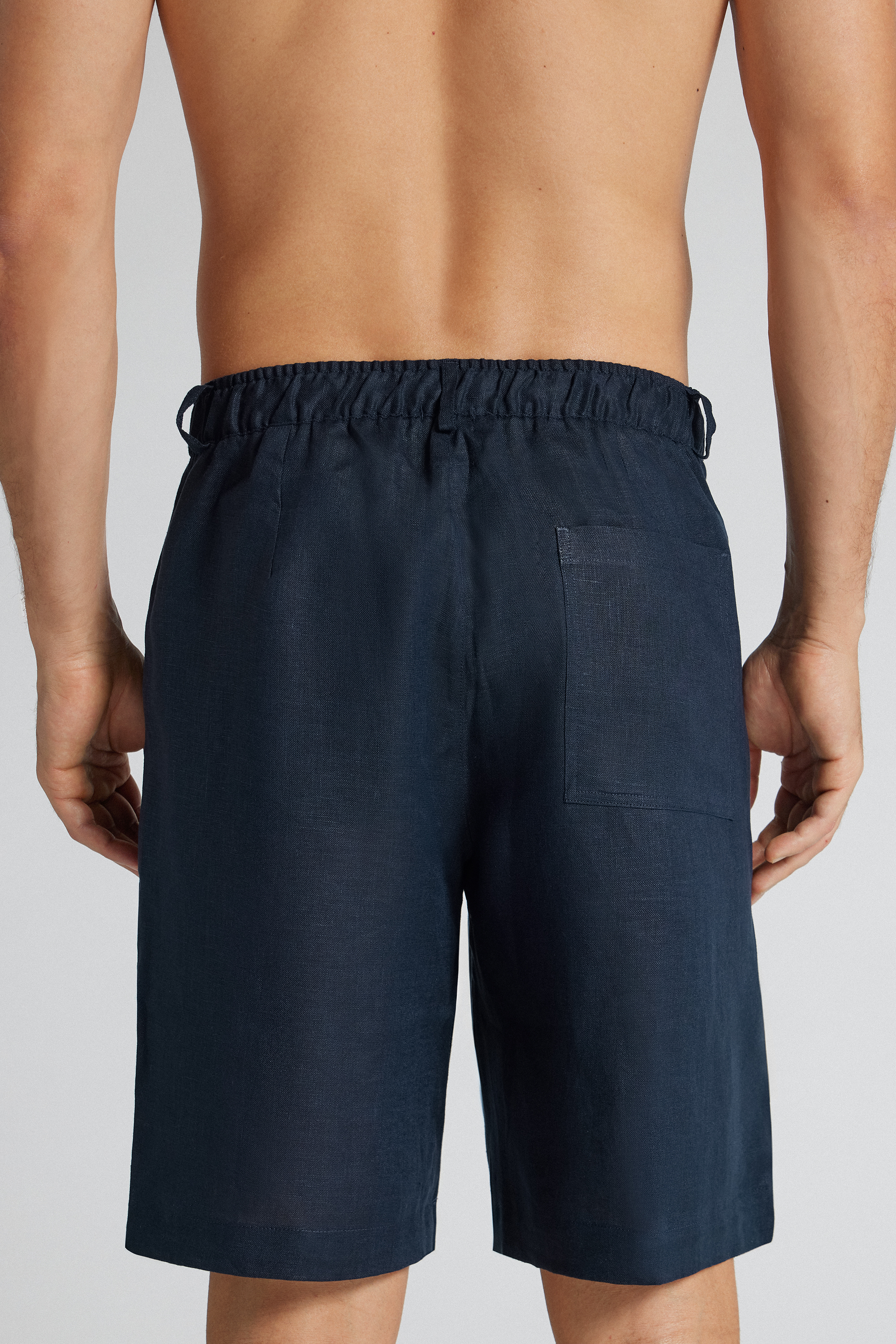 Pantaloni Corti in 100% Lino